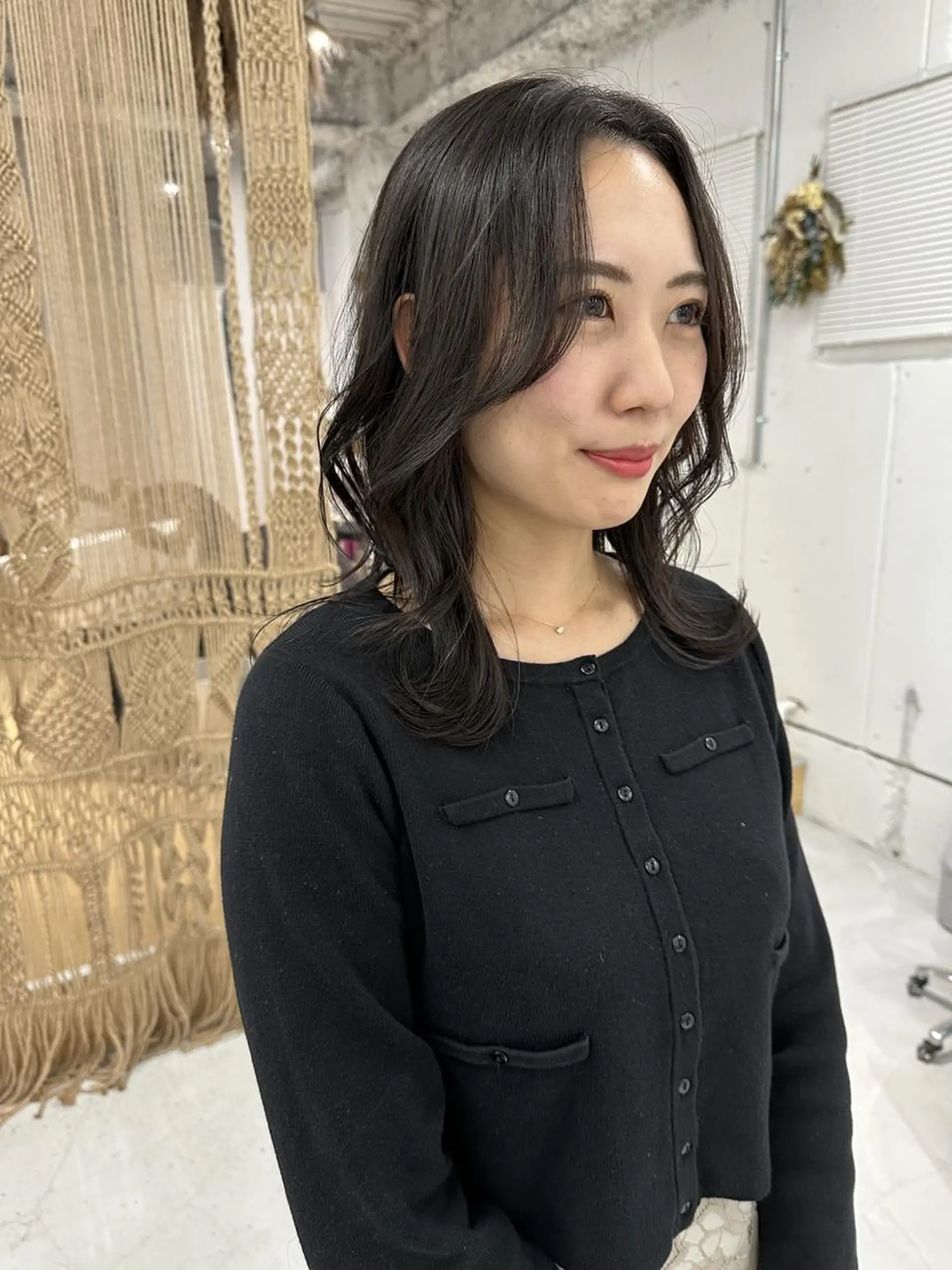 ミディアム 伊藤 玄のヘアスタイル