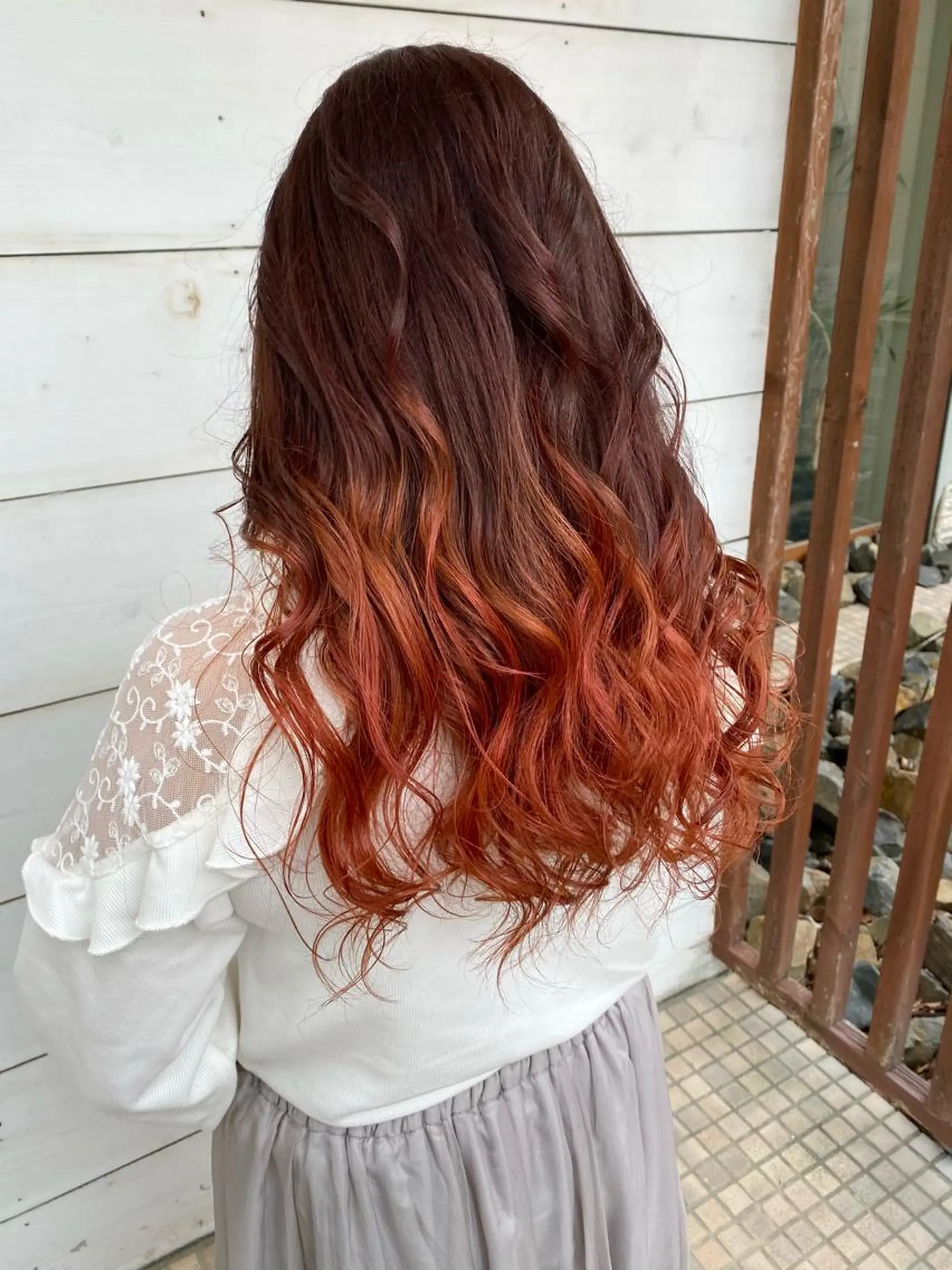 カラー SALOWIN栄 高須大貴のヘアスタイル