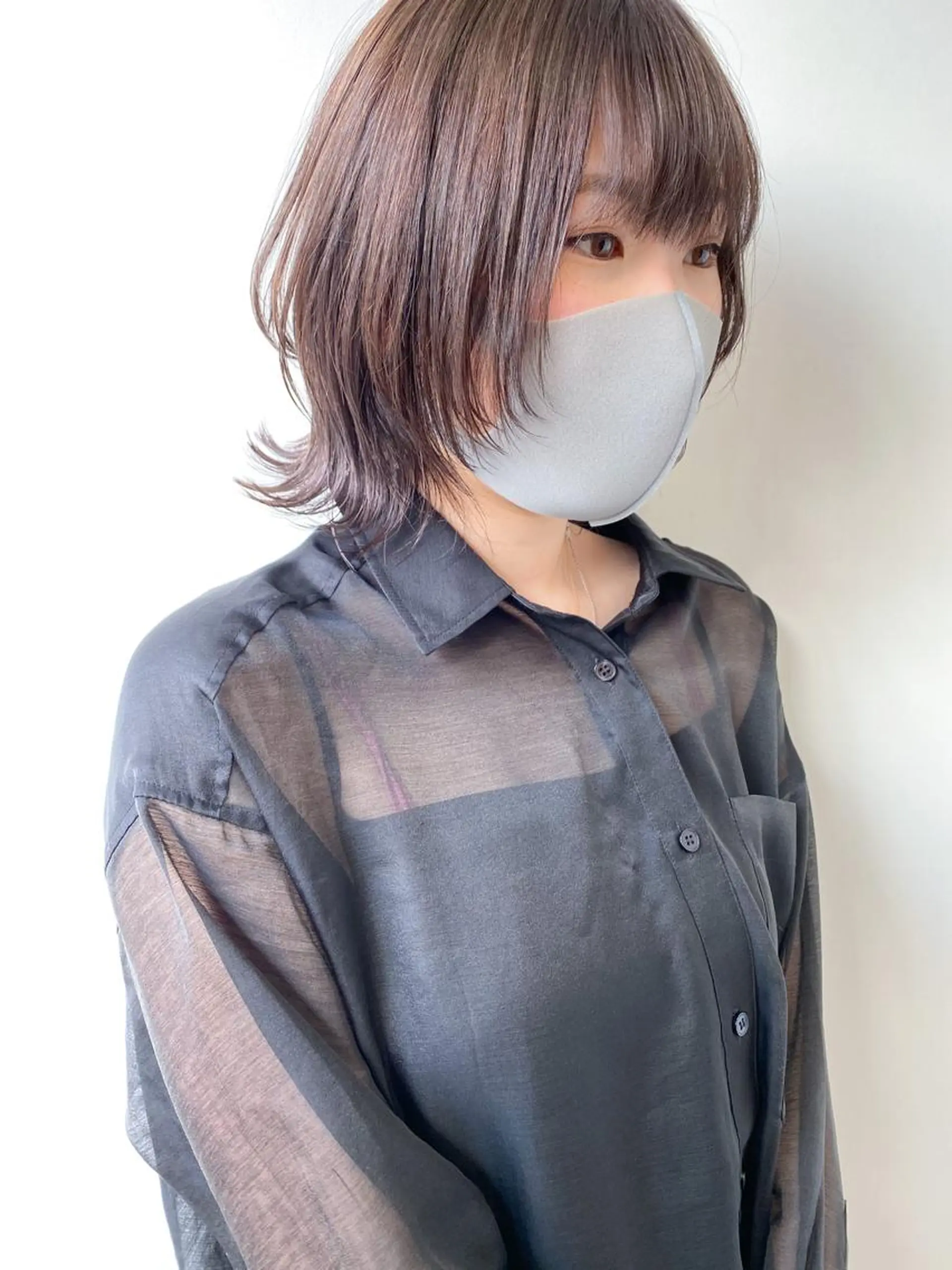 ショート 顔周りカット ウルフカット 武内 凌レイヤーカット🐺のヘアスタイル