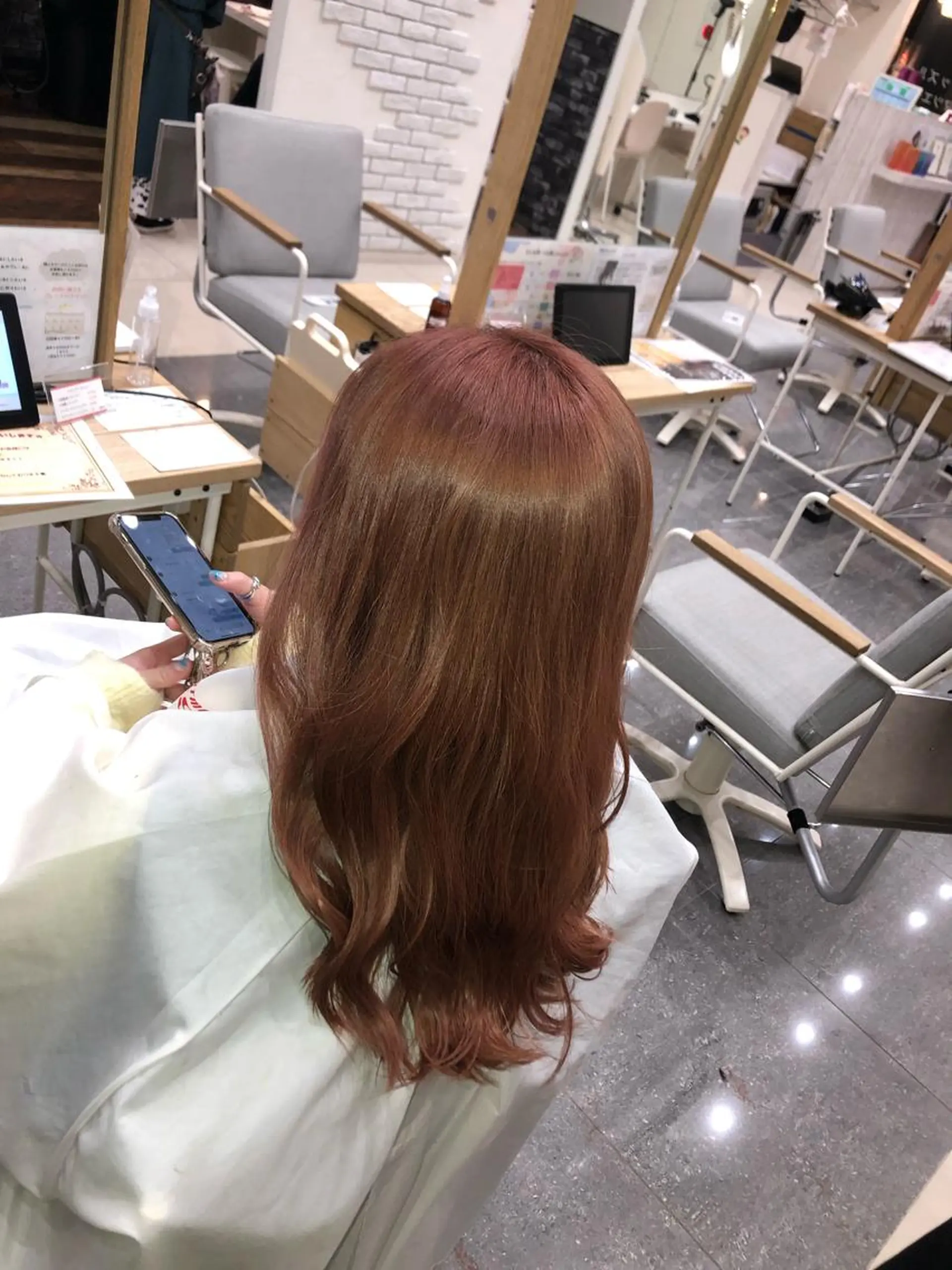 ミディアム ヘアカラー 太白区/白髪ぼかし ハイライト/千葉達人のヘアスタイル