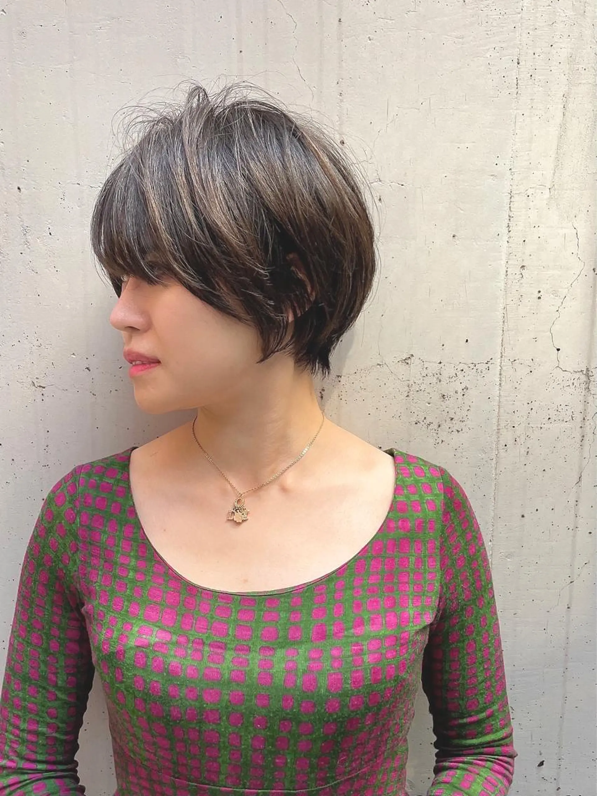 ショート カラー OPShair　ANELLO所属・ショート/ボブ/ メンズ/縮毛矯正のヘアスタイル