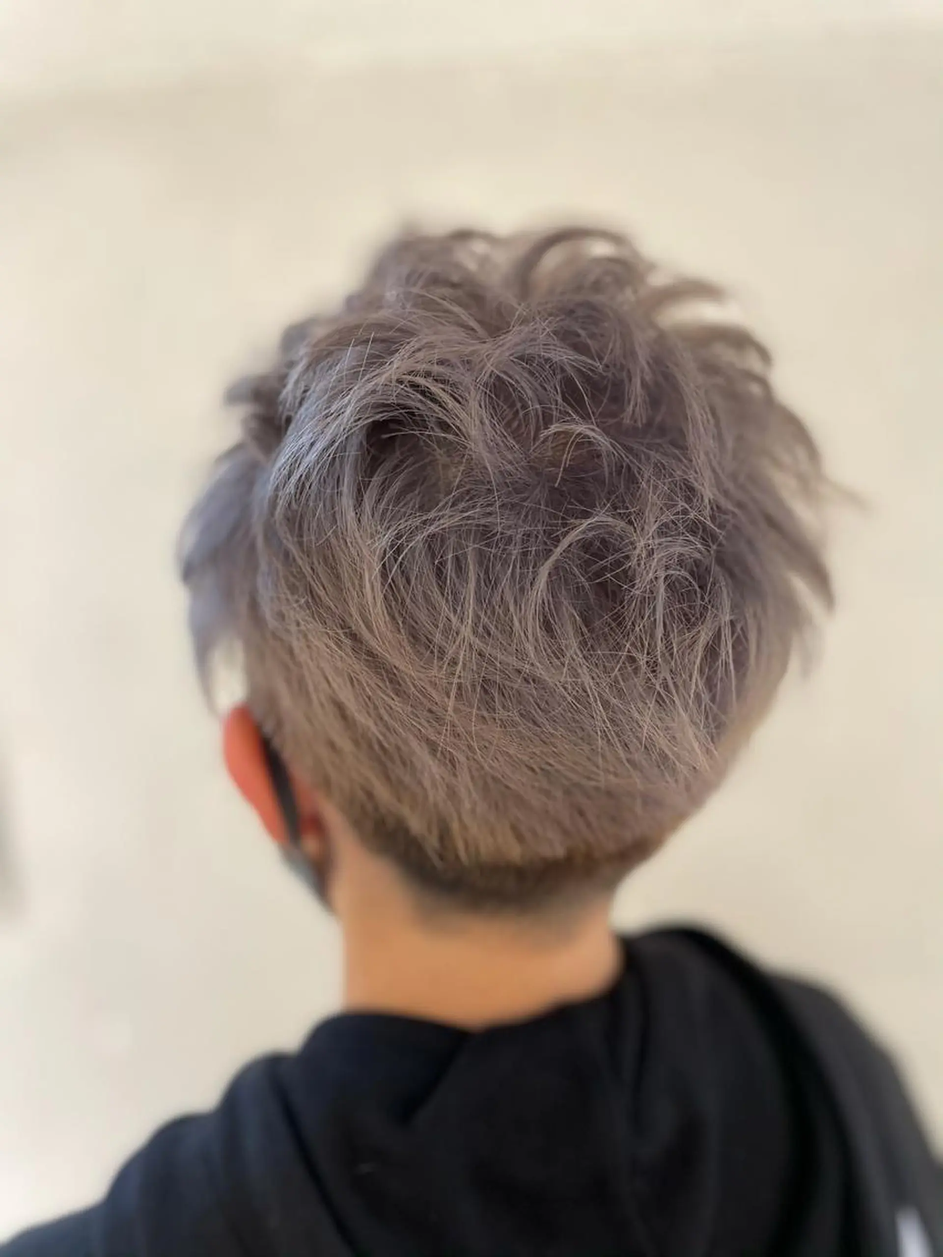 ショート シノハラ ガクト ショート/白髪ぼかしのヘアスタイル