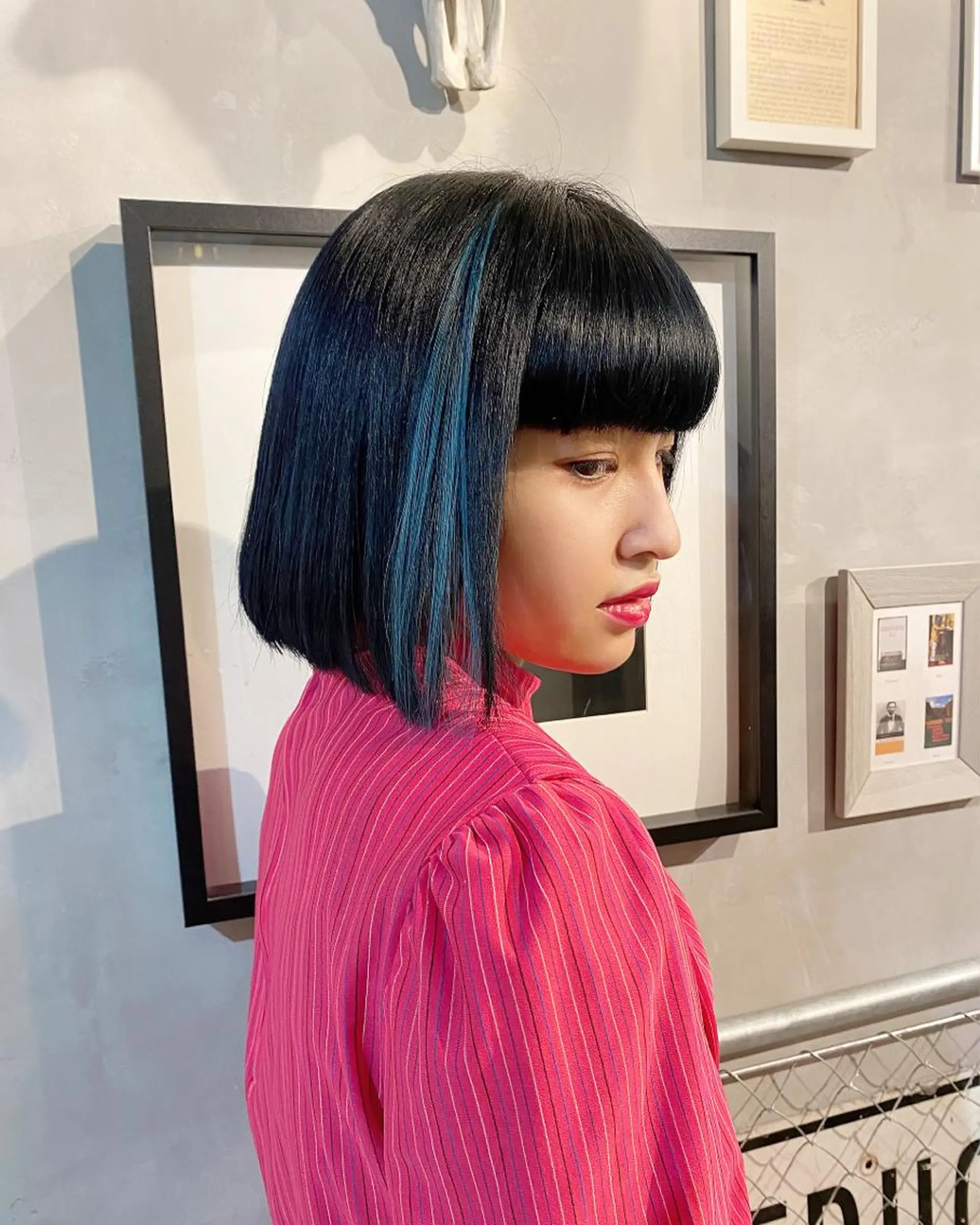 ショート シールエクステ エクステ MIYU💋💖 〈XENA渋谷本店〉のヘアスタイル