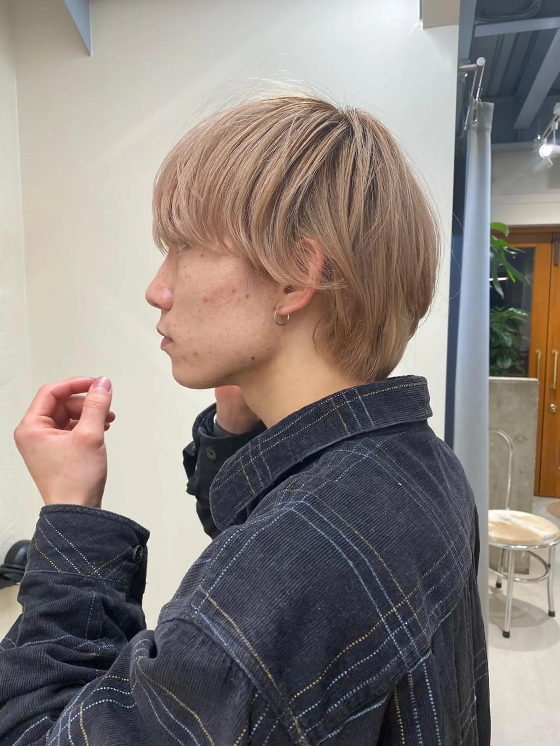 ショート カラー メンズ 村田 りょうやのヘアスタイル