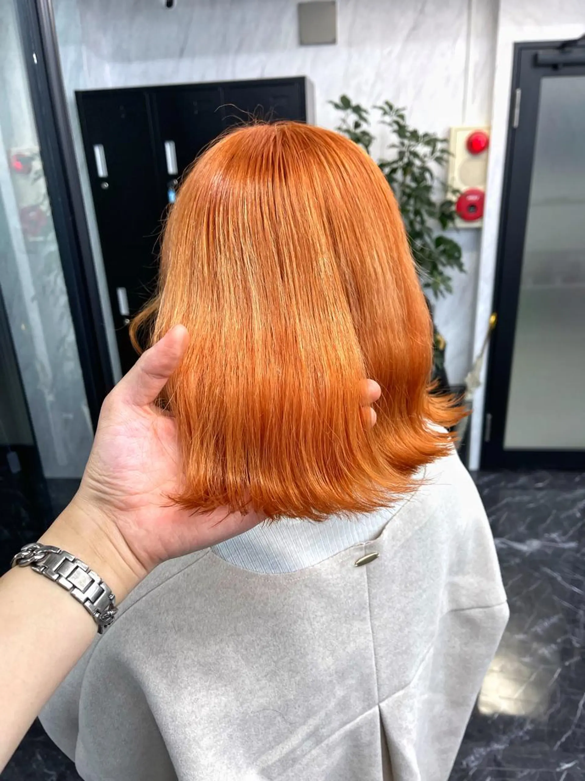 カラー ヘアカラー トリートメント 髪質改善/堀江 ケアカラーtoshiのヘアスタイル