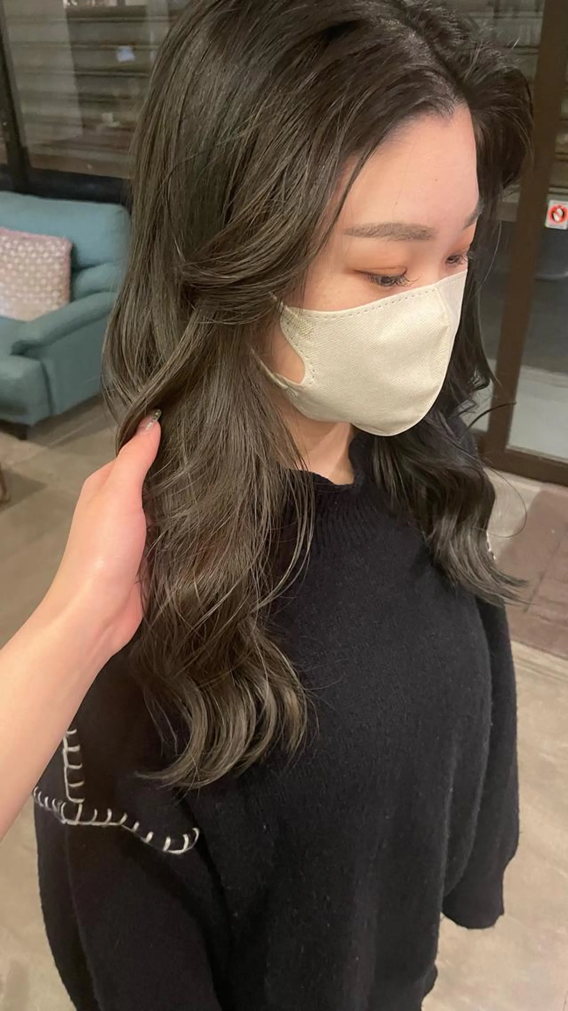 カラー AGREE Momokaのヘアスタイル