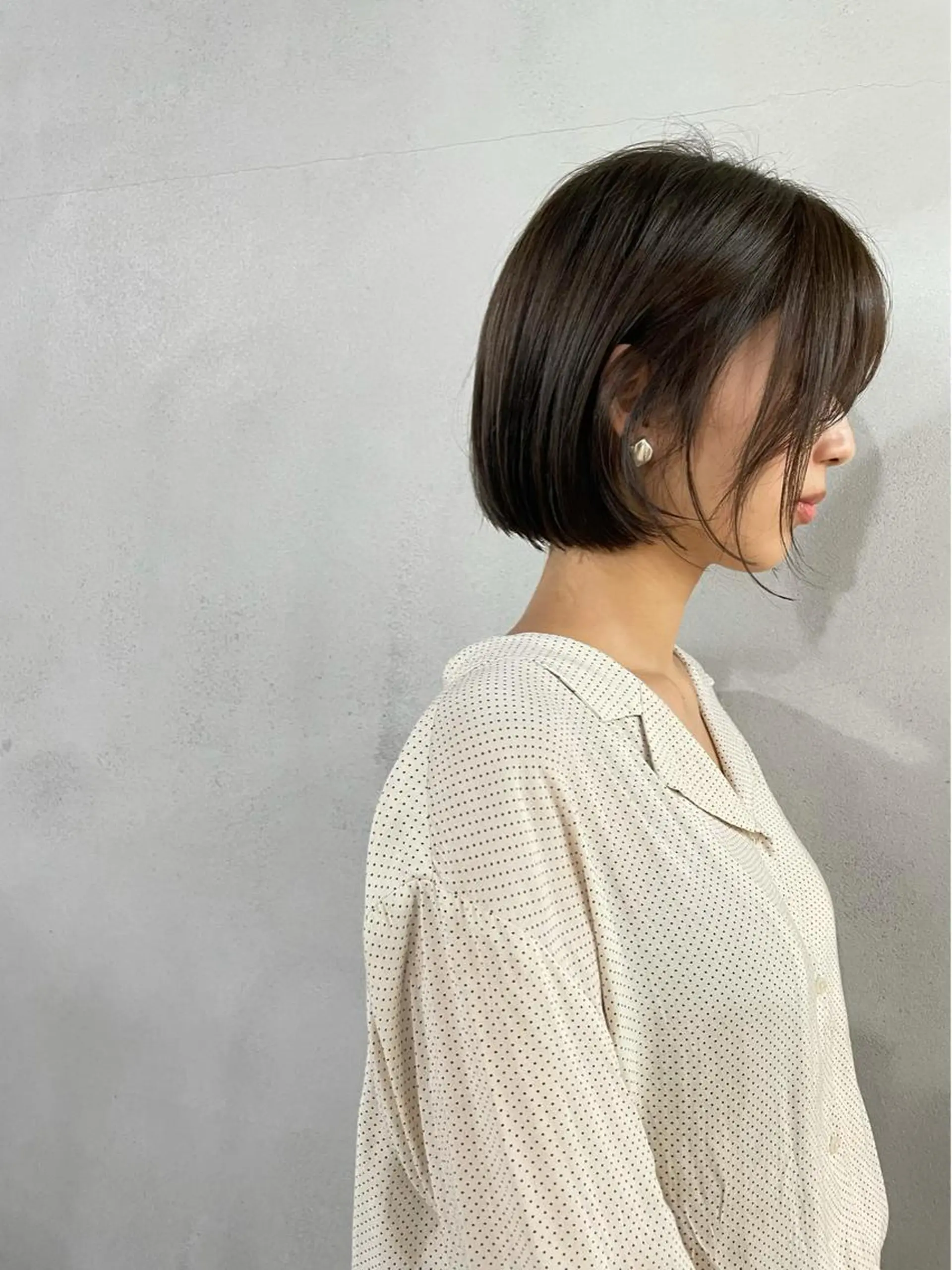 ショート カラー パーマ ヘアアレンジ メンズ キッズ ネイル マツエク・マツパ ブラウンカラー カラーマツエク ボブ ブラウン #tag 稗田綾加のヘアスタイル