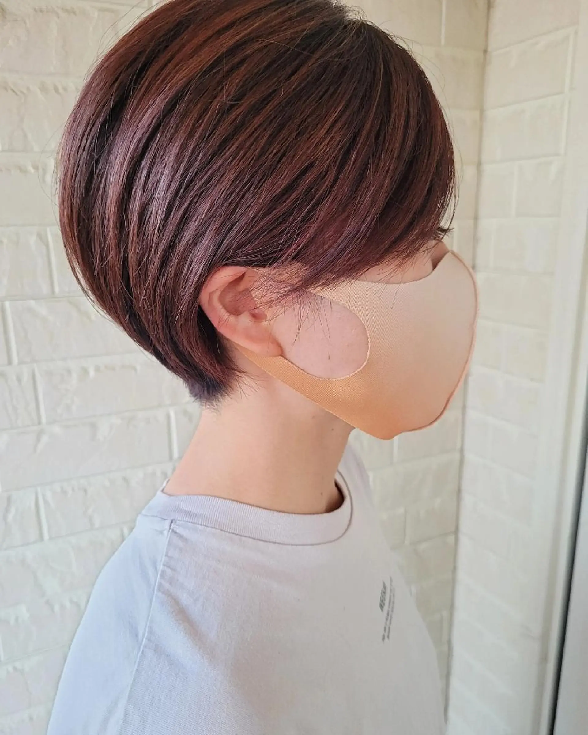 ショート カラー unite所属・清水 沙織のヘアスタイル