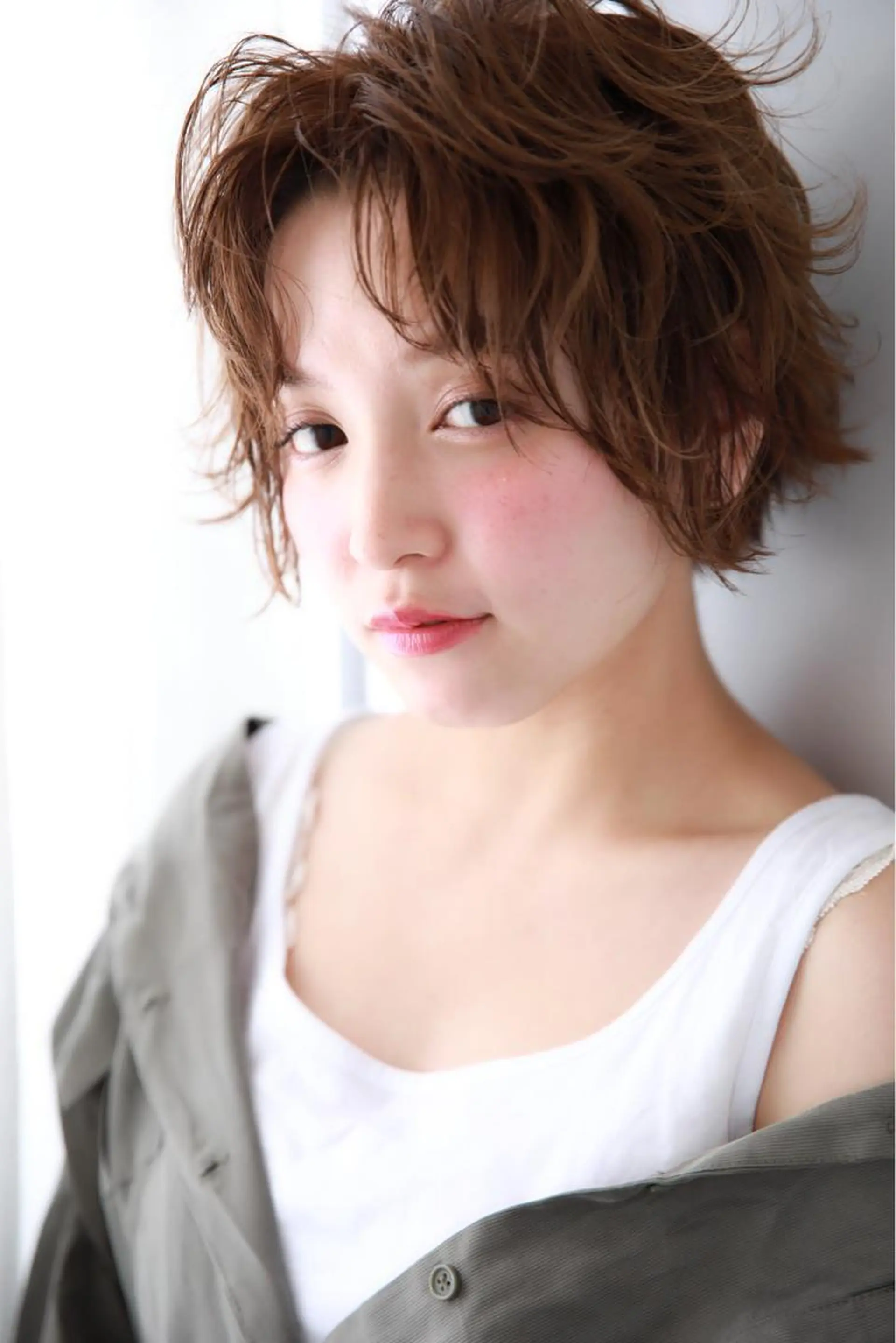 ショート ショートヘア パーマ×ウルフカット koya☆のヘアスタイル