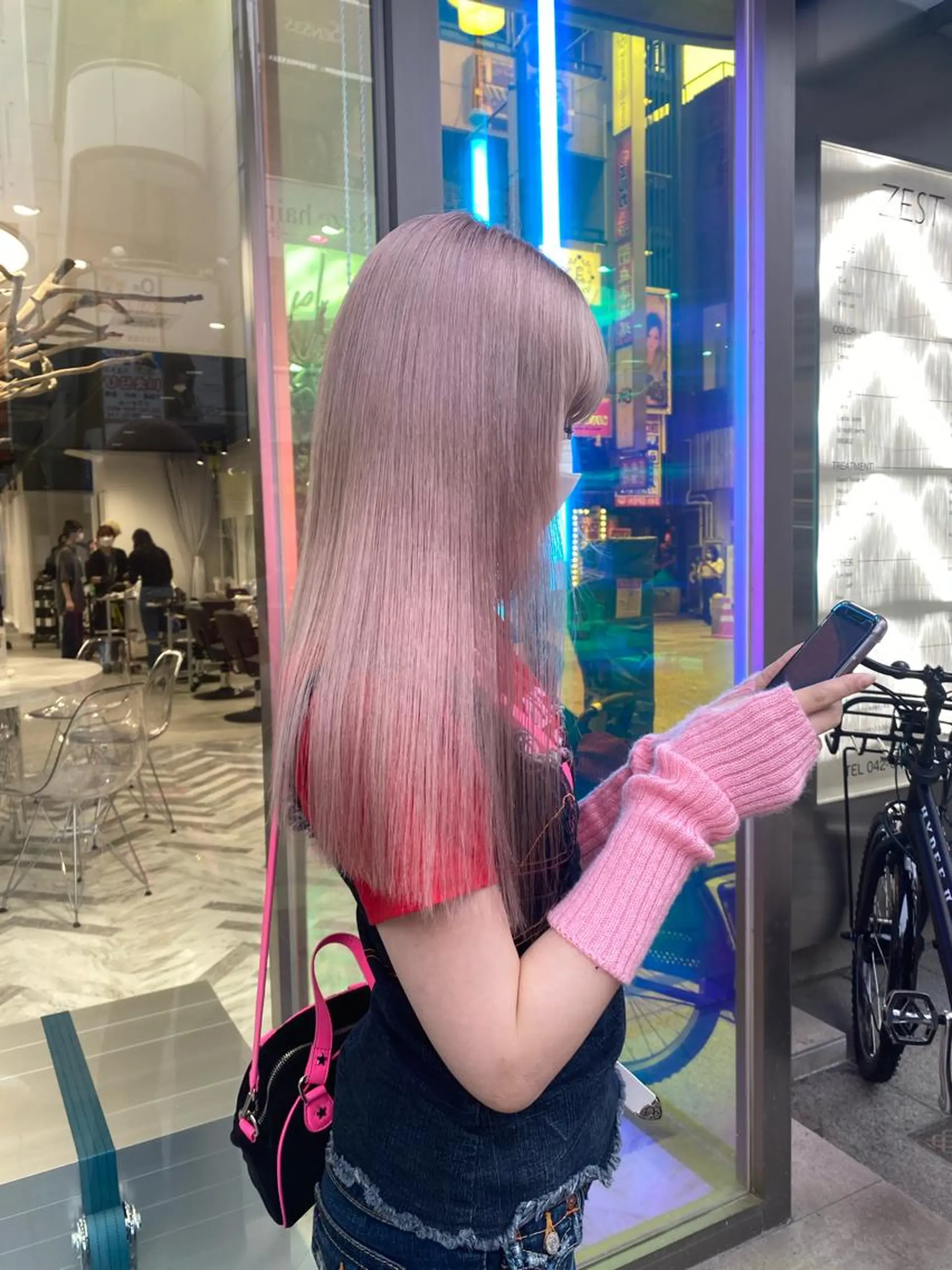 ロング カラー ボブ無料募集🎀 SERA🩰のヘアスタイル