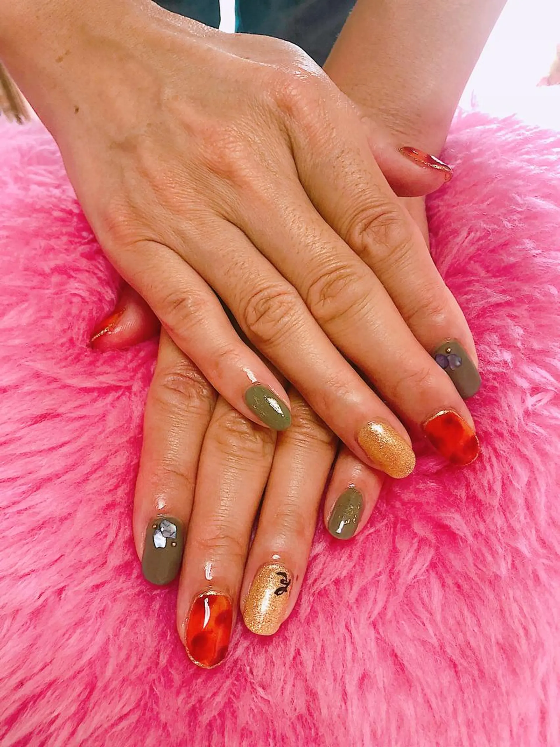 ネイル べっ甲ネイル NAILWISH所属・橋本 千智のネイルデザイン