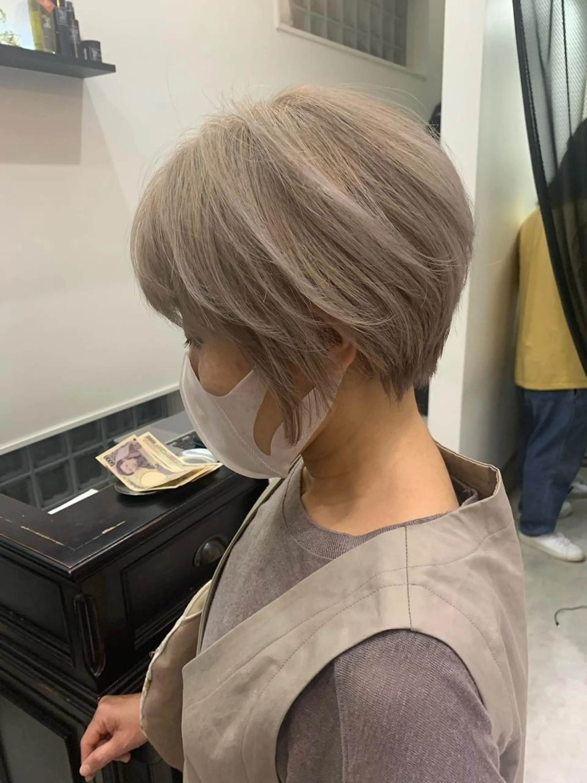 ショート カット ヘアカラー トリートメント ヘアセット 中村 優太のヘアスタイル