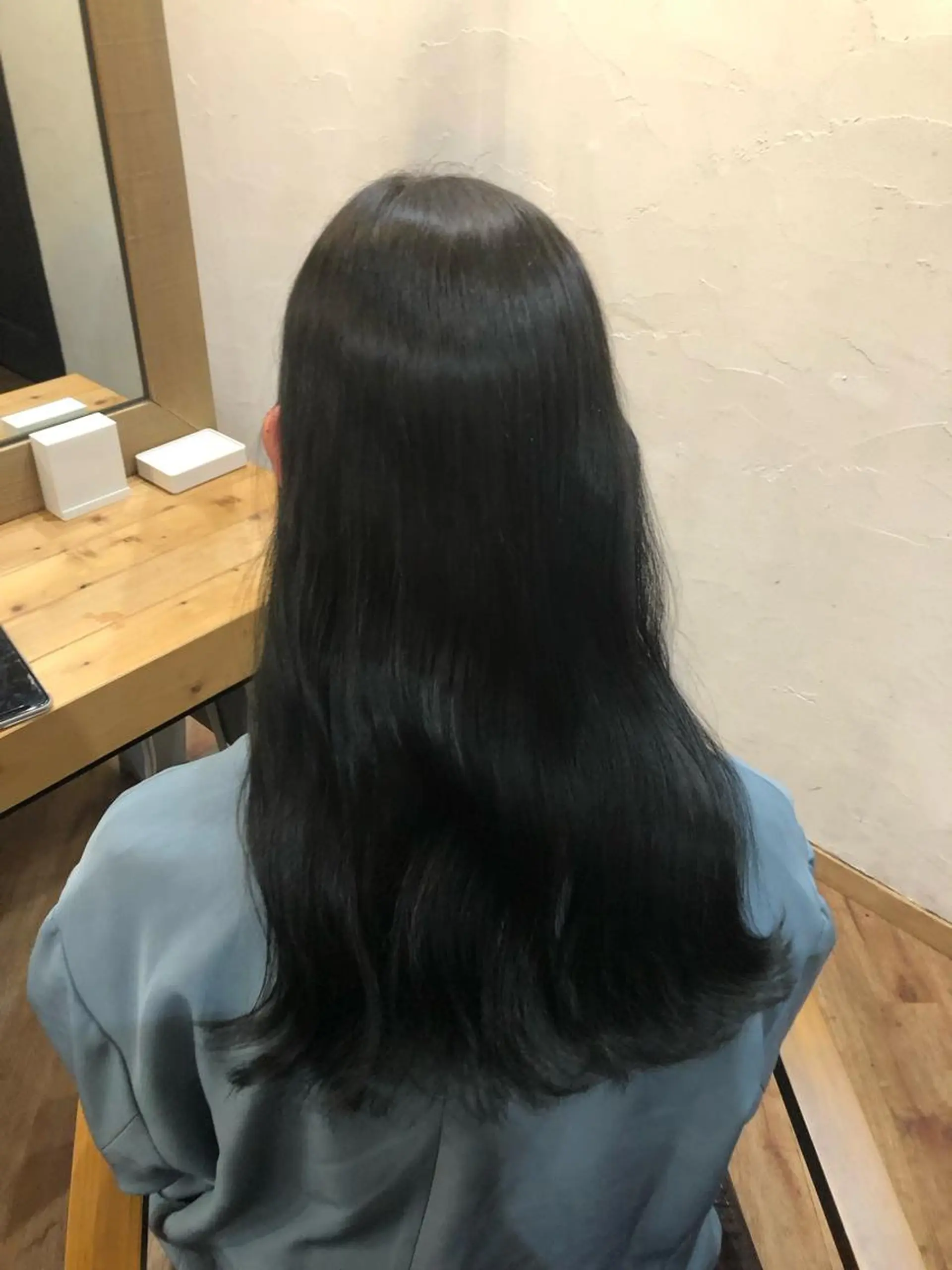 ロング カラー ヘアカラー トリートメント 縮毛矯正/髪質改善 予約はリクエストからのヘアスタイル