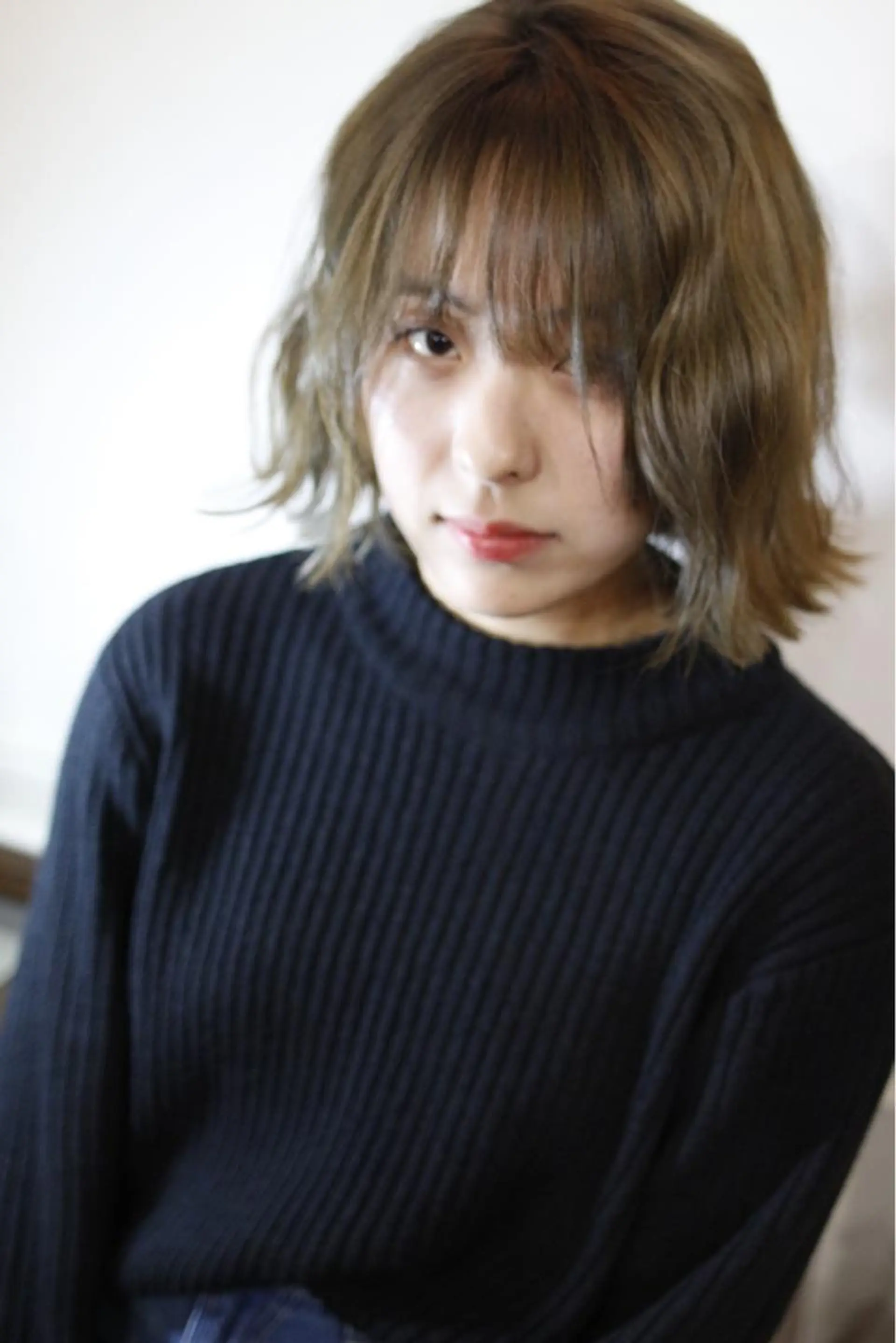 ショート カラー パーマ ヘアアレンジ ベージュカラー 外国人風カラー 松田 由貴のヘアスタイル
