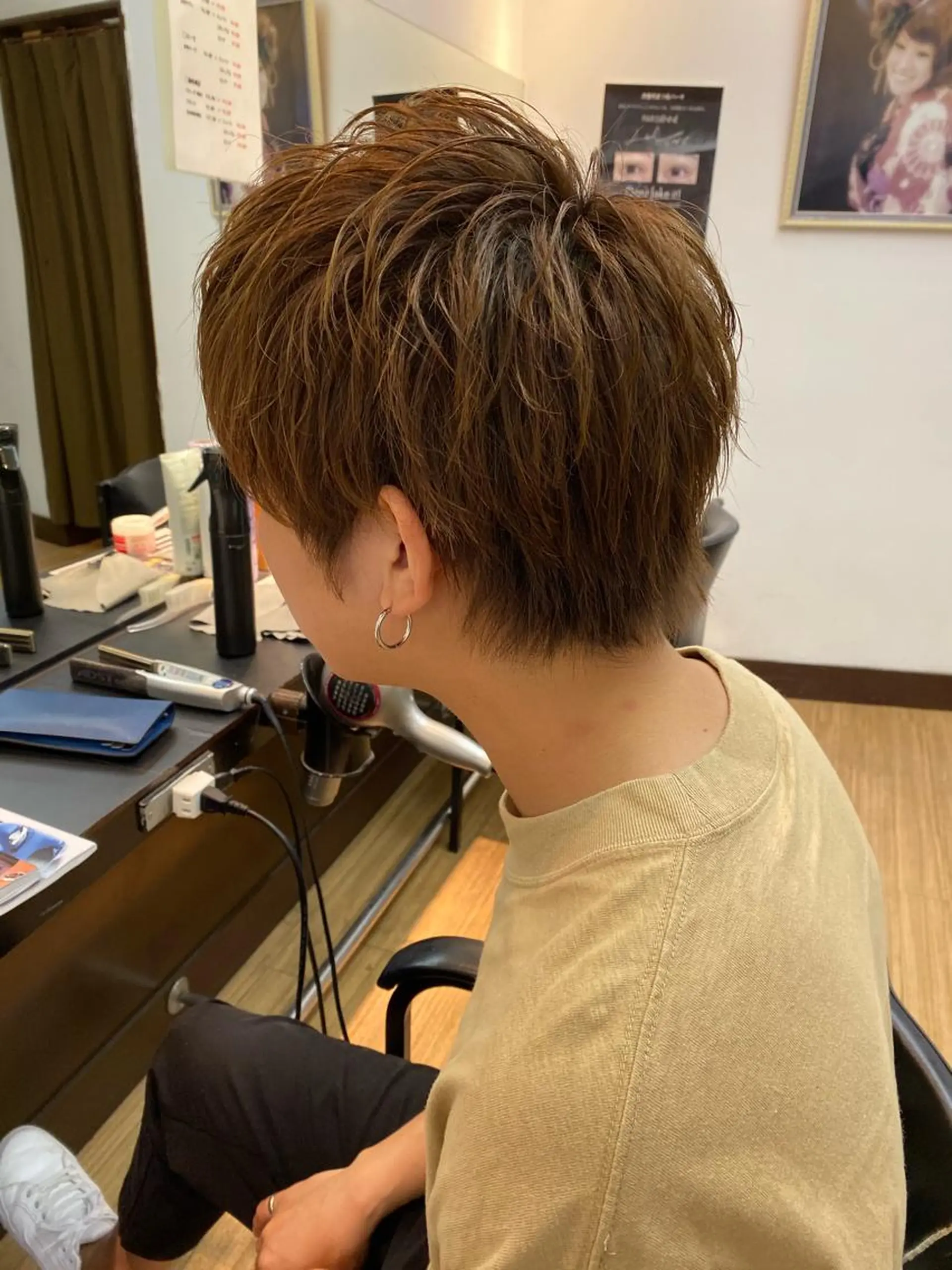 ミディアム カット トリートメント 藏本 剛史のヘアスタイル