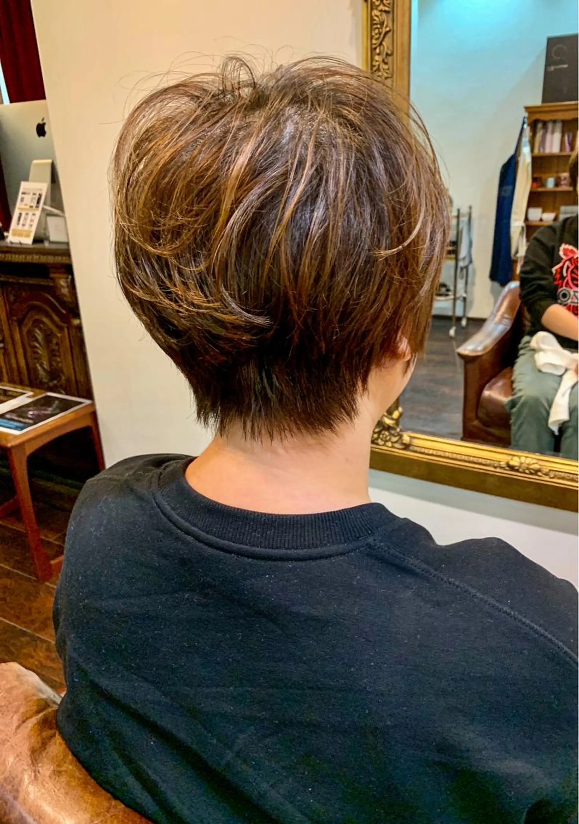ショート 丹羽大喜 縮毛矯正/美髪矯正のヘアスタイル