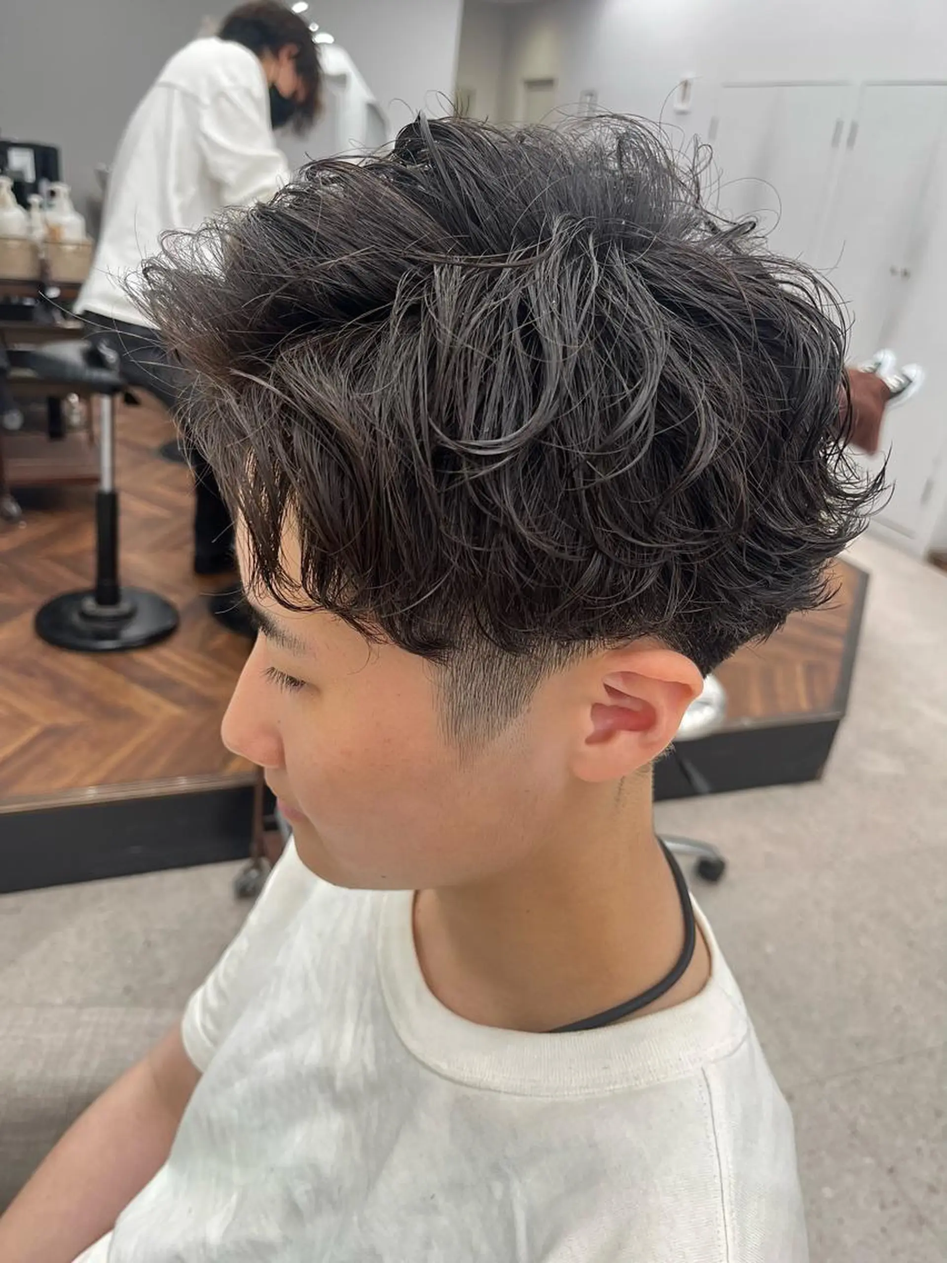 パーマ メンズ 🍐シャドウパーマ メンズ特化/守岡🍐のヘアスタイル