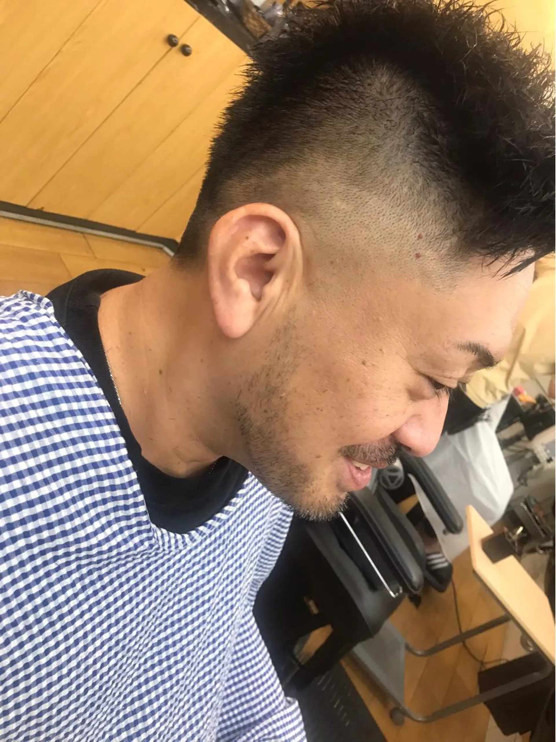 メンズ カット ヘアセット BarberTOKUTOKO所属・新中野メンズサロン TOKUTOKOのヘアスタイル