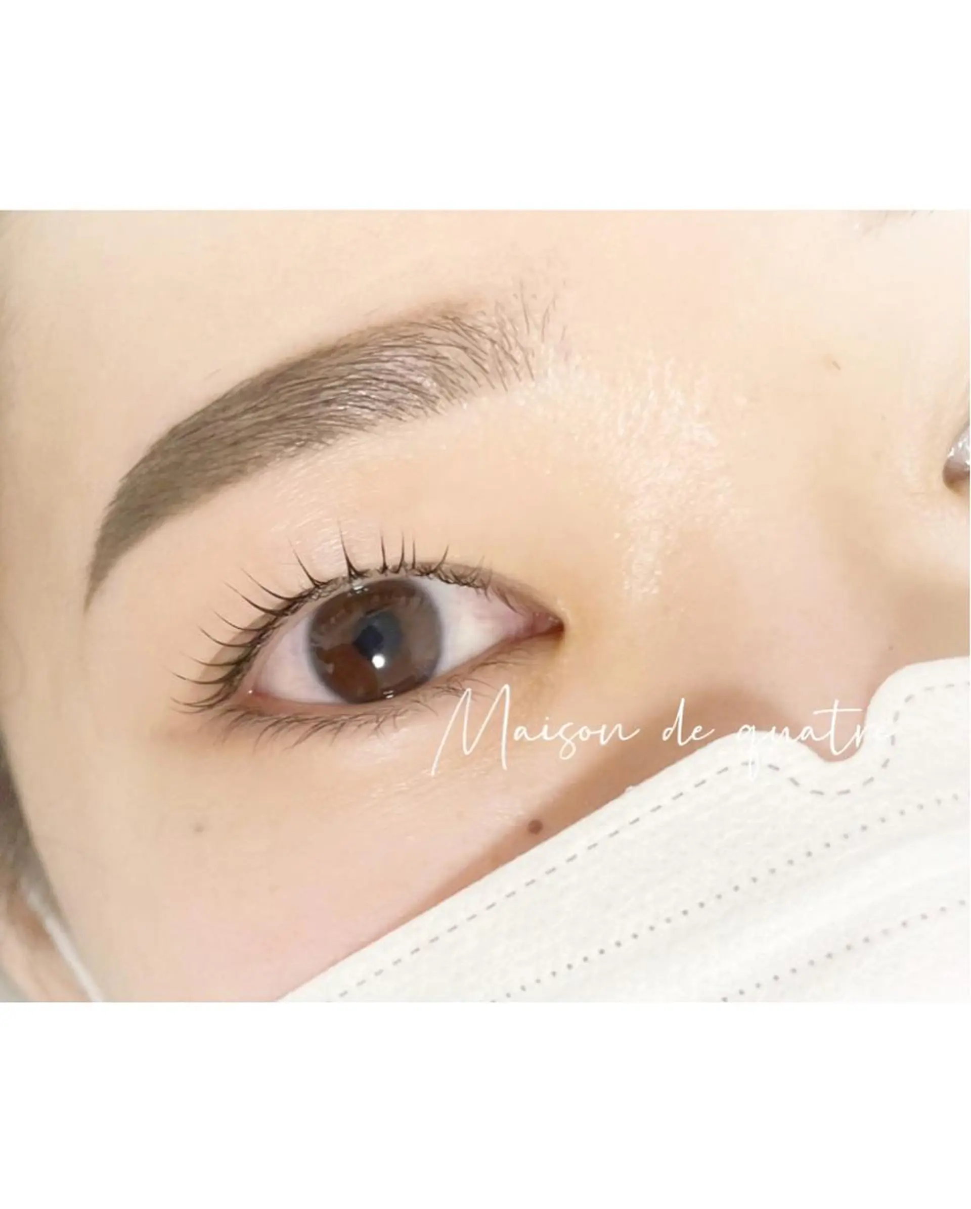 マツエク・マツパ アイブロウ Maison de quatreのマツエク・マツパデザイン