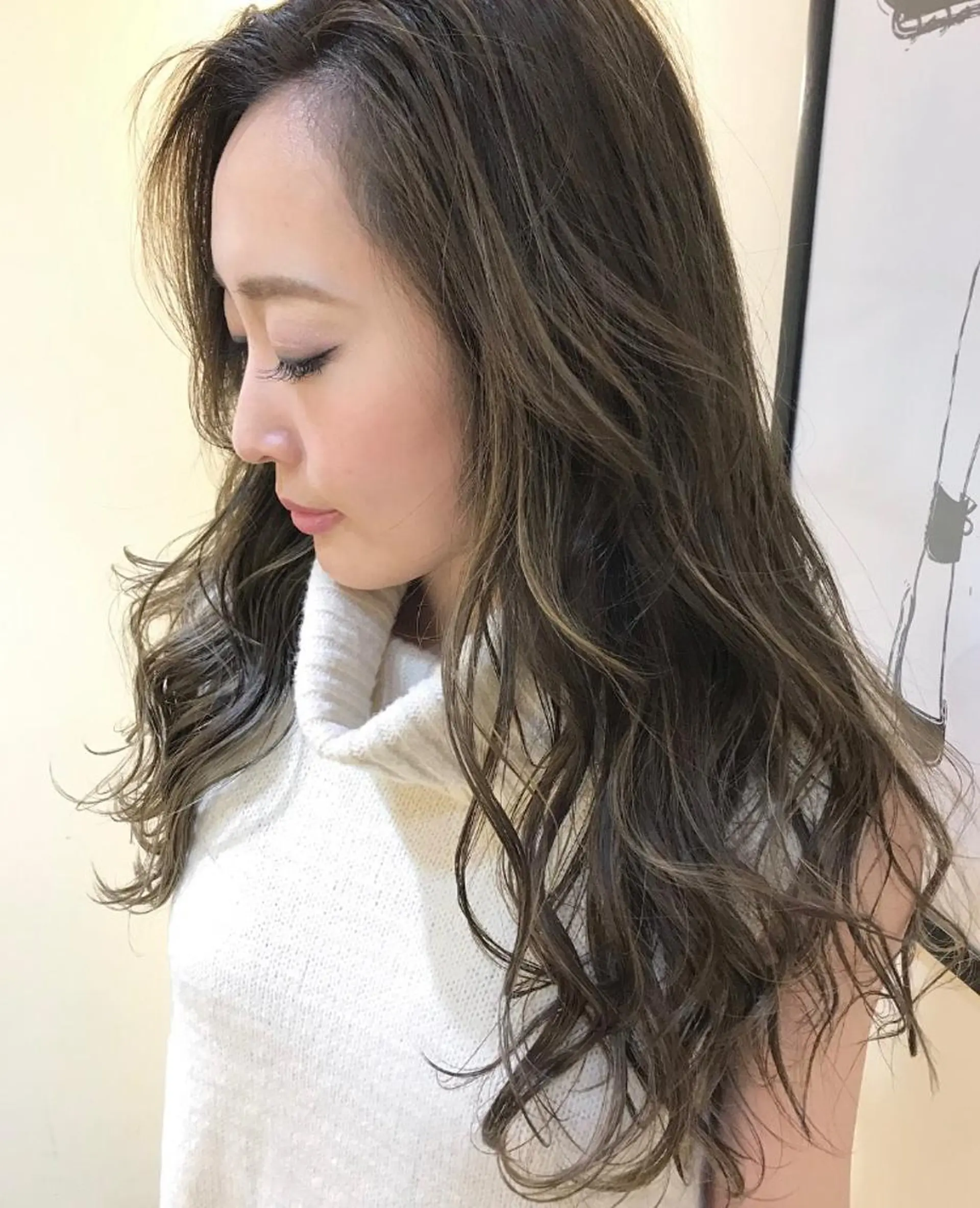 ロング カラー 髪質改善サロン 心斎橋ARCHEのヘアスタイル
