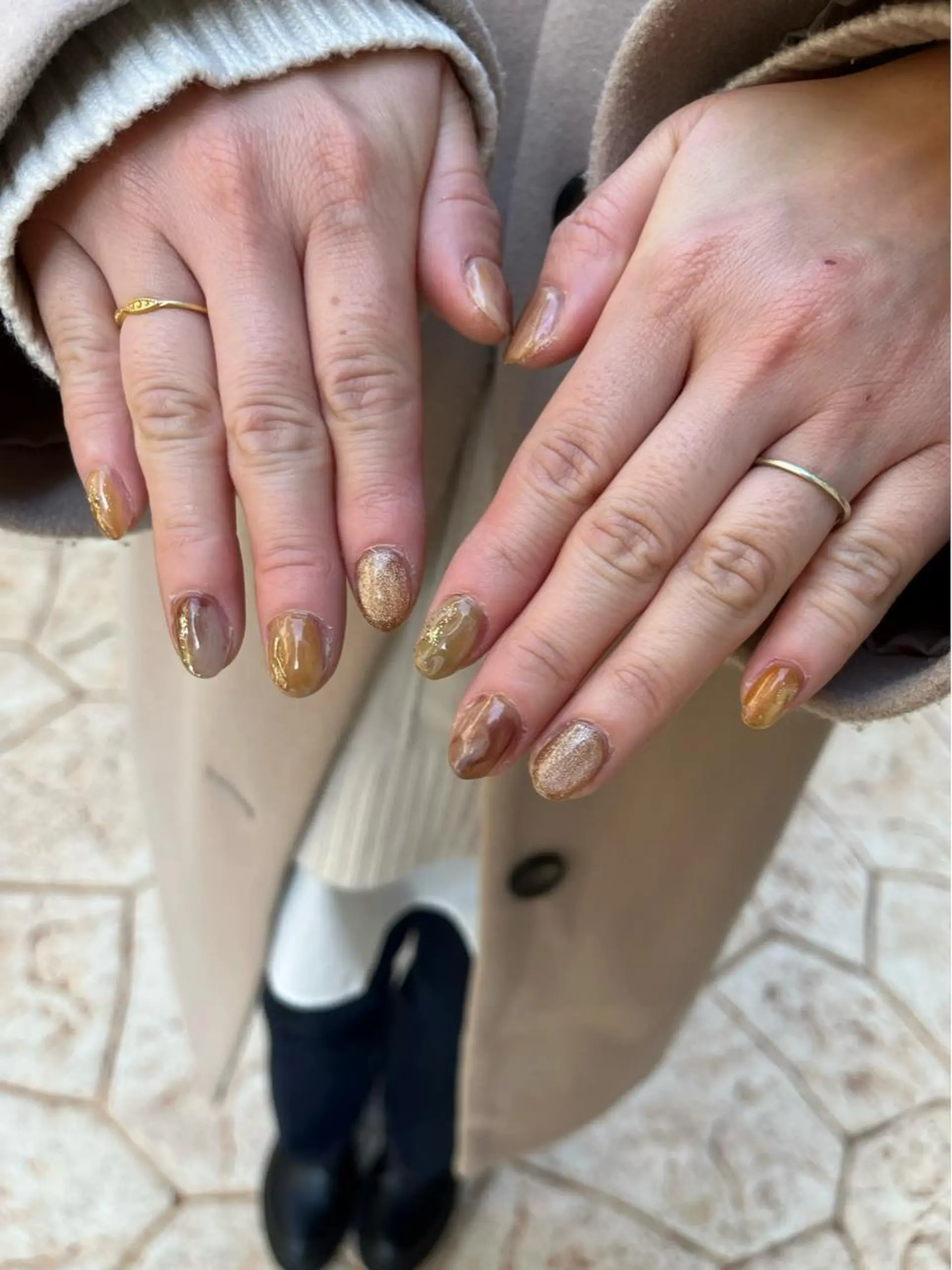 ネイル ニュアンスネイル ショートネイル felice nailのネイルデザイン