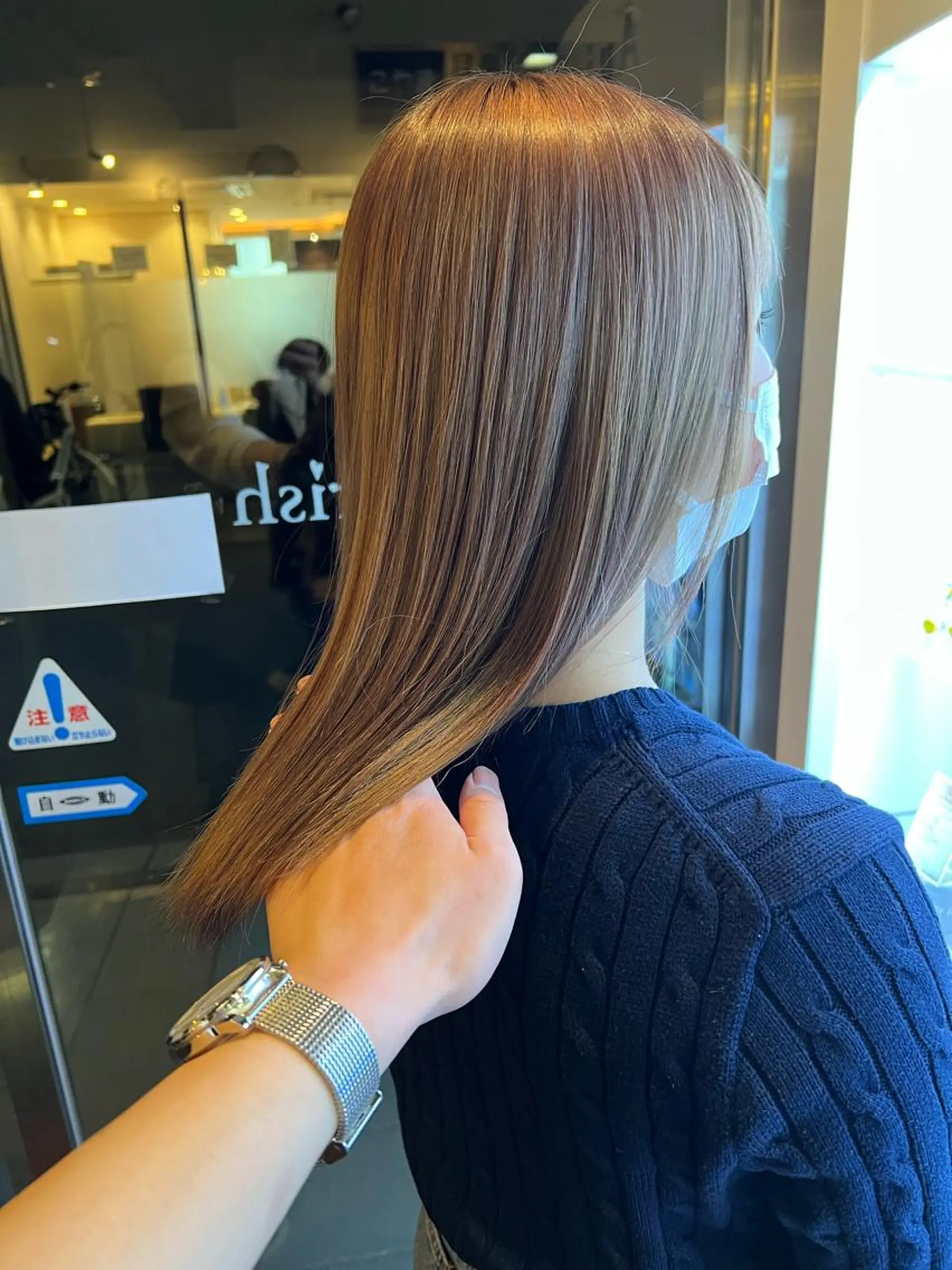 セミロング カラー 💎透明感カラー特化 💎TAISEIのヘアスタイル