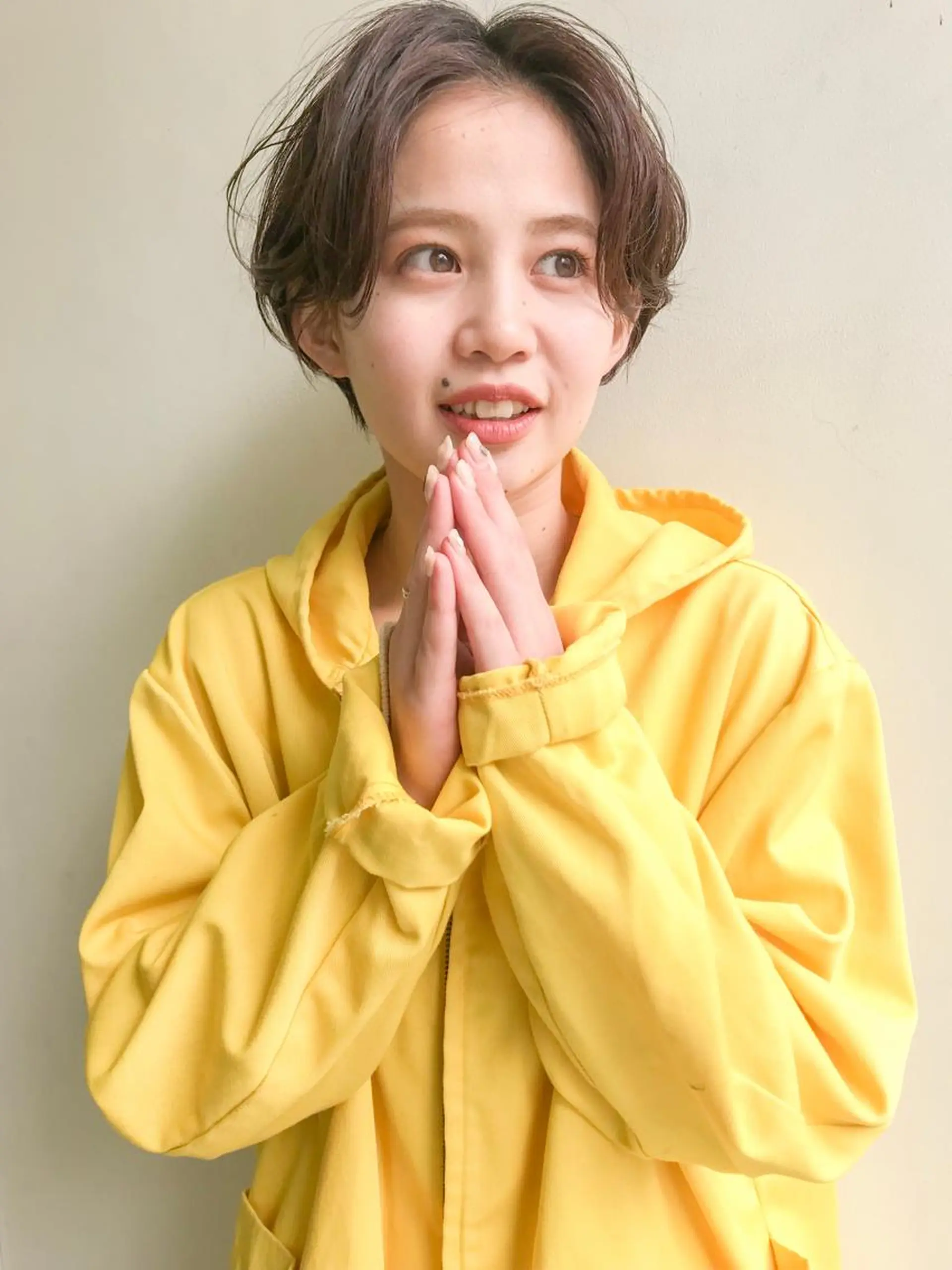 ショート カラー 貫洞 大介のヘアスタイル