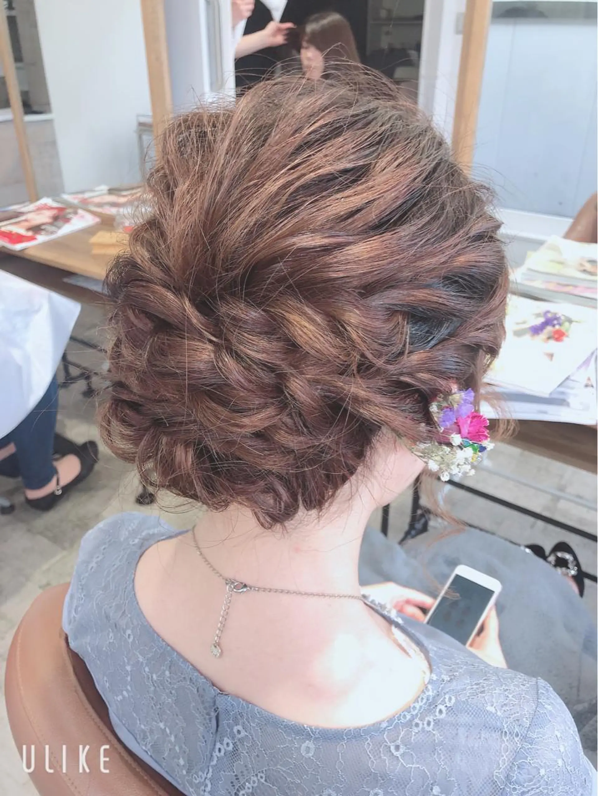 ロング ヘアセット 柿澤 万由佳のその他イメージ