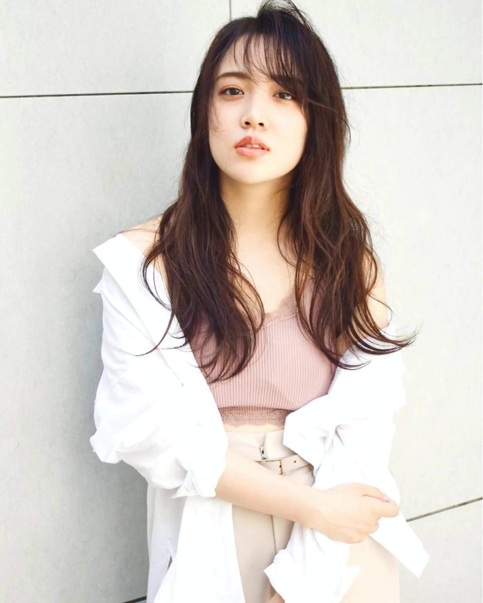 ロング カラー ヘアカラー トリートメント konno shoのヘアスタイル