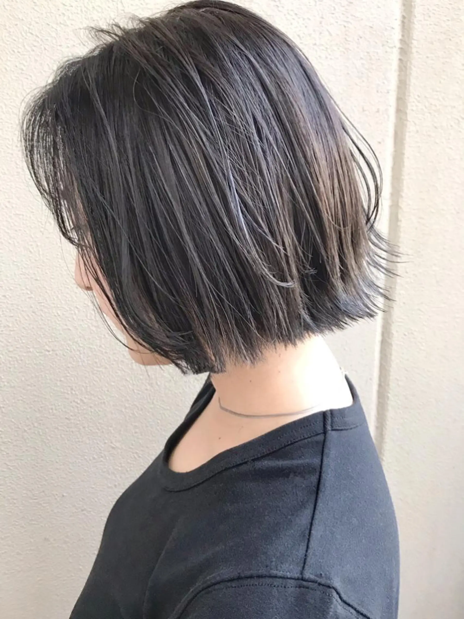 ミディアム カラー アッシュ ボブ カット ヘアカラー カラーリスト菅野 竜矢🌈のヘアスタイル