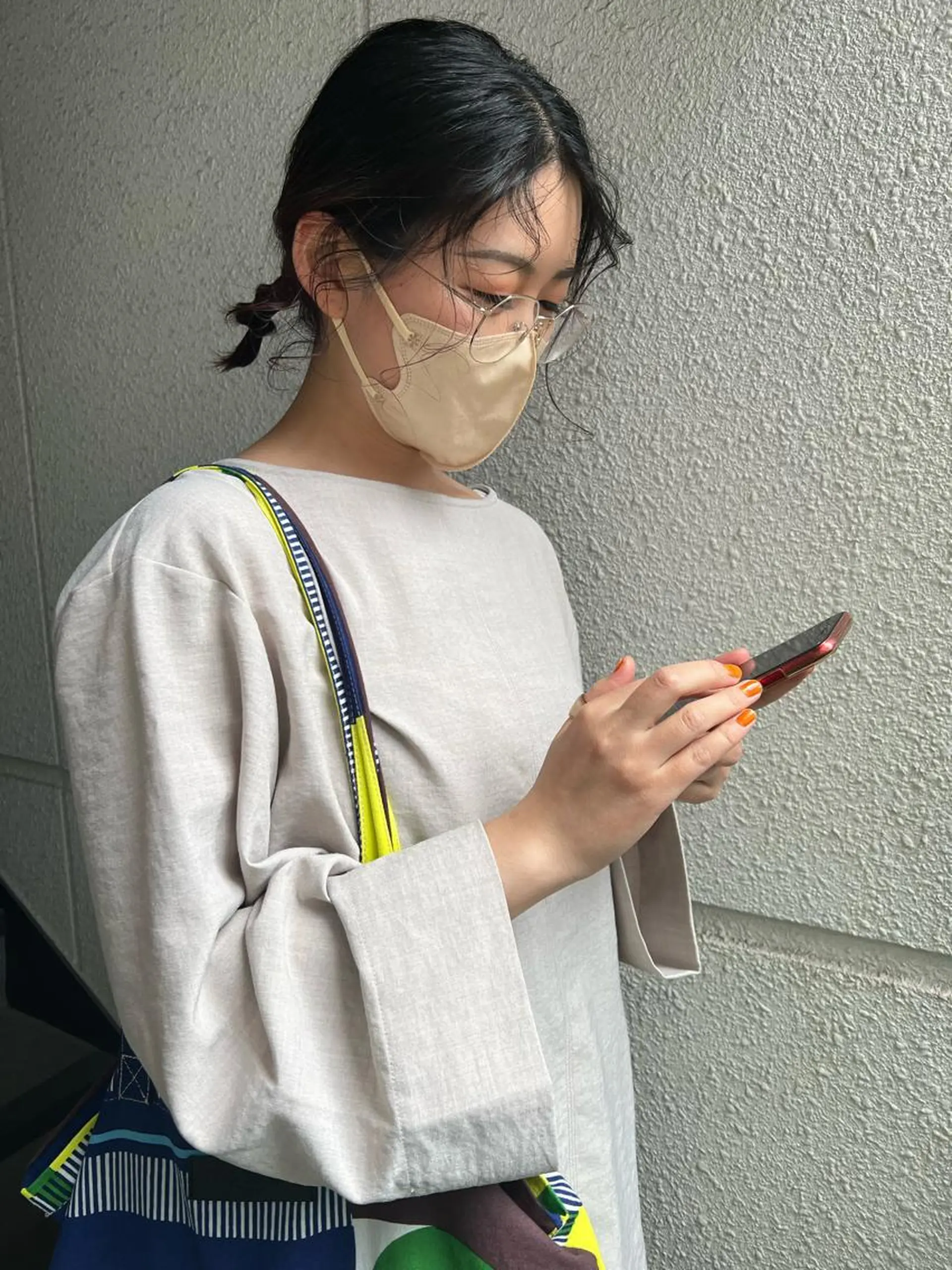 ミディアム カラー ヘアアレンジ カラーパティシエ facce🌼ikoのヘアスタイル