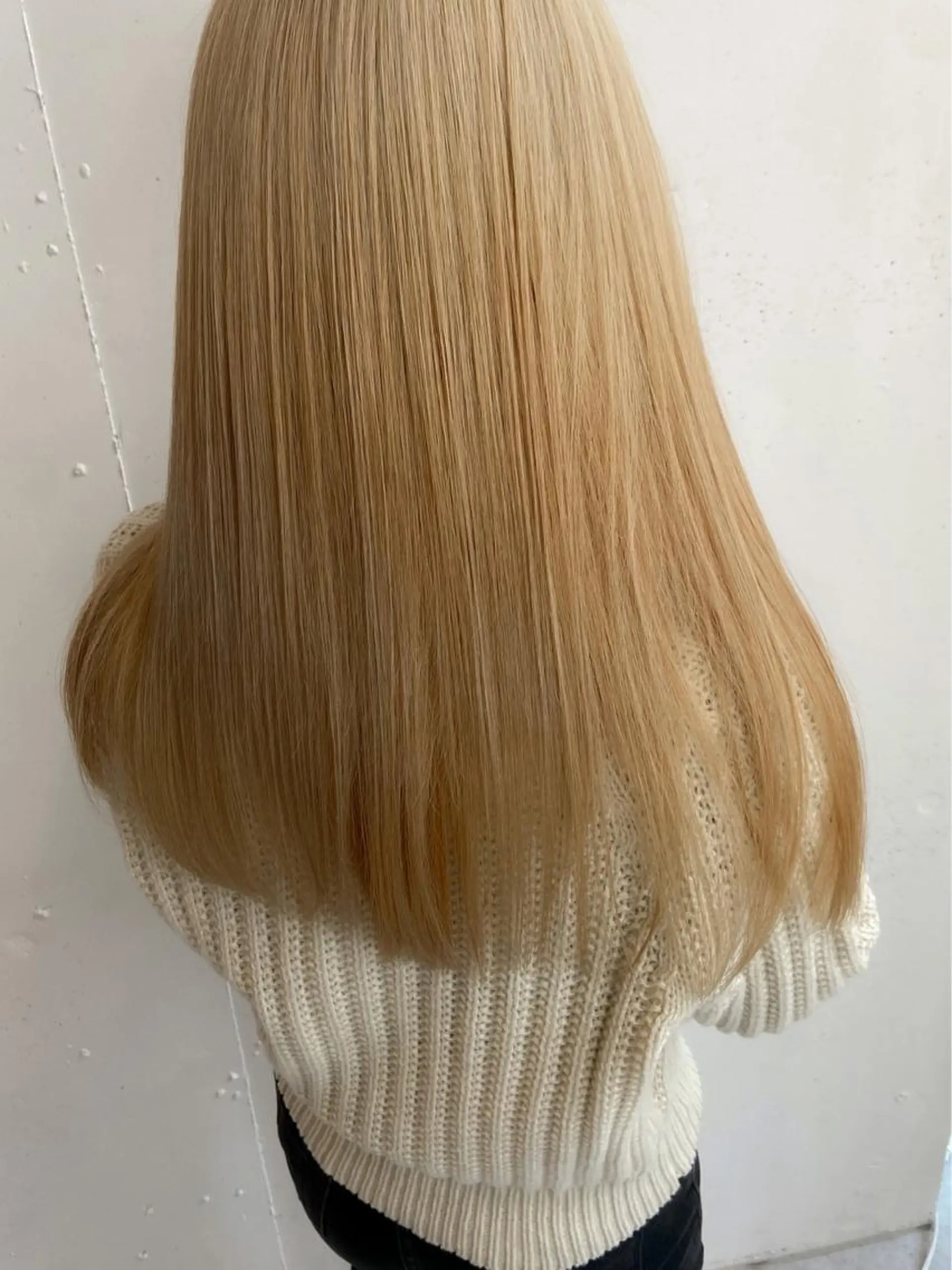 ミディアム ヘアカラー トリートメント ウルフカット レイヤーカット上柿のヘアスタイル