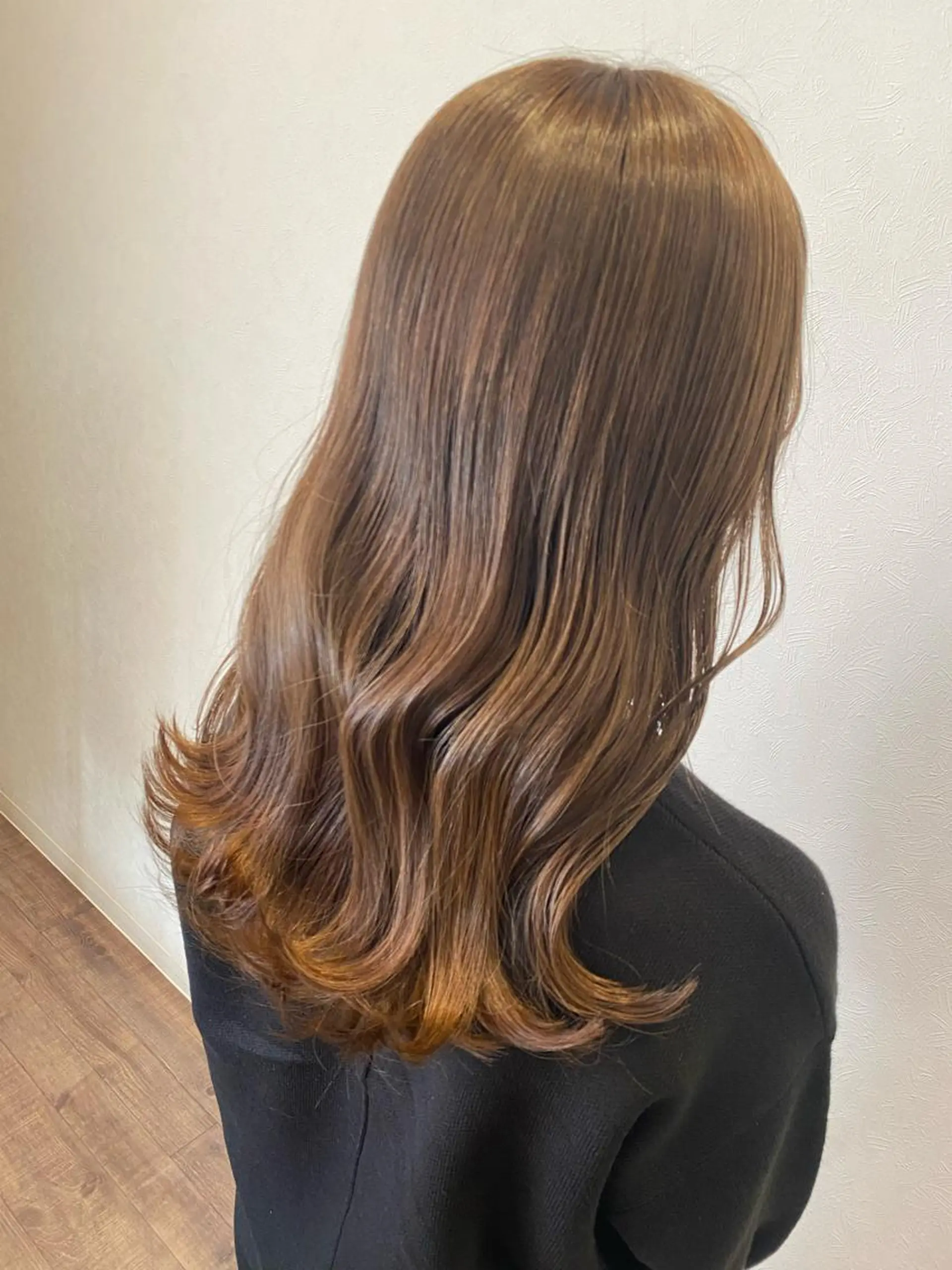 ロング カット ヘアカラー 美容室Limb所属・髪質改善/縮毛/小林 水葵のヘアスタイル