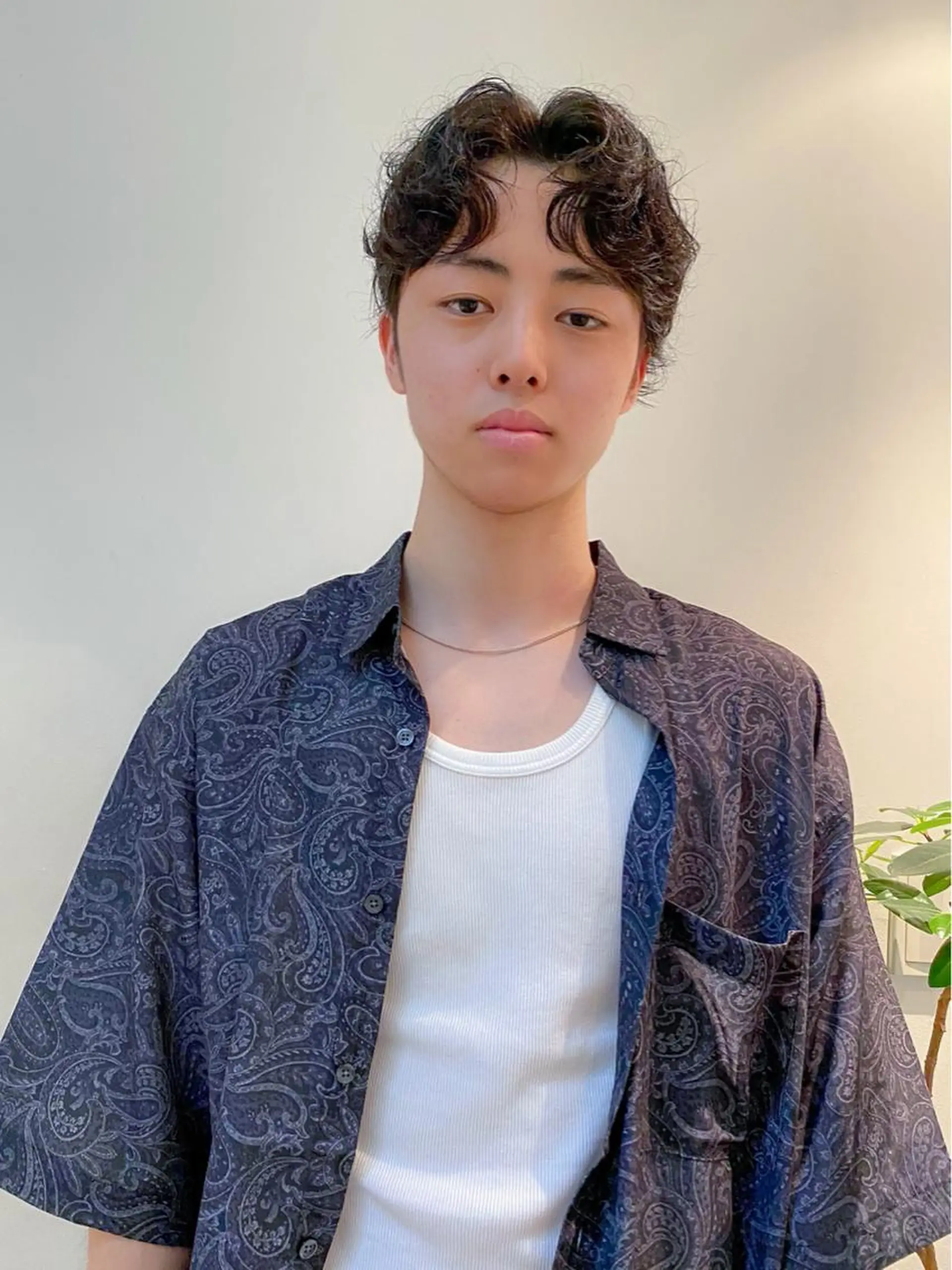 ショート パーマ メンズ カット パーマ メンズ/スパイキー ショート/ミツイのヘアスタイル