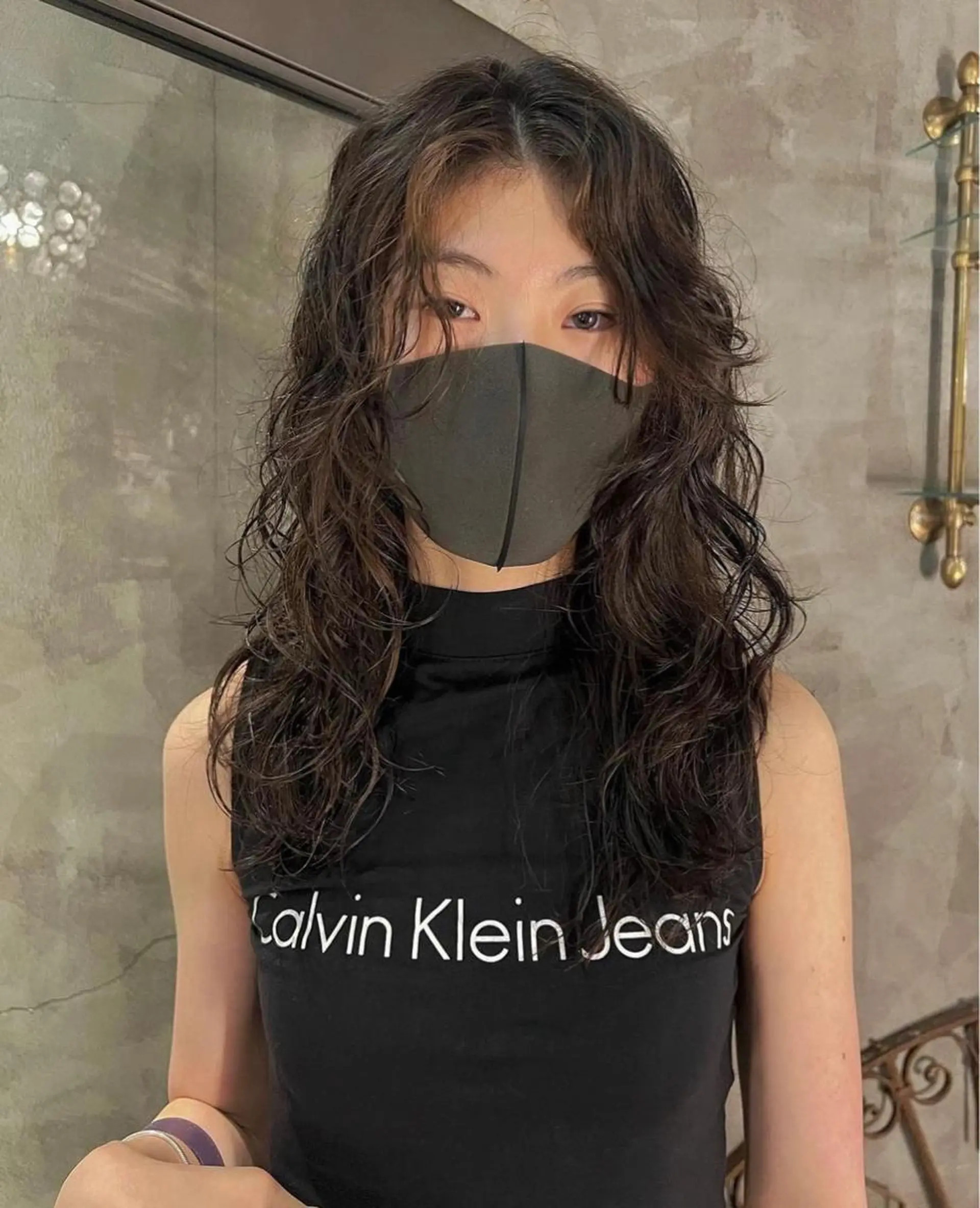 ロング パーマ 圧倒的デザイン力 店長🎨RENAのヘアスタイル