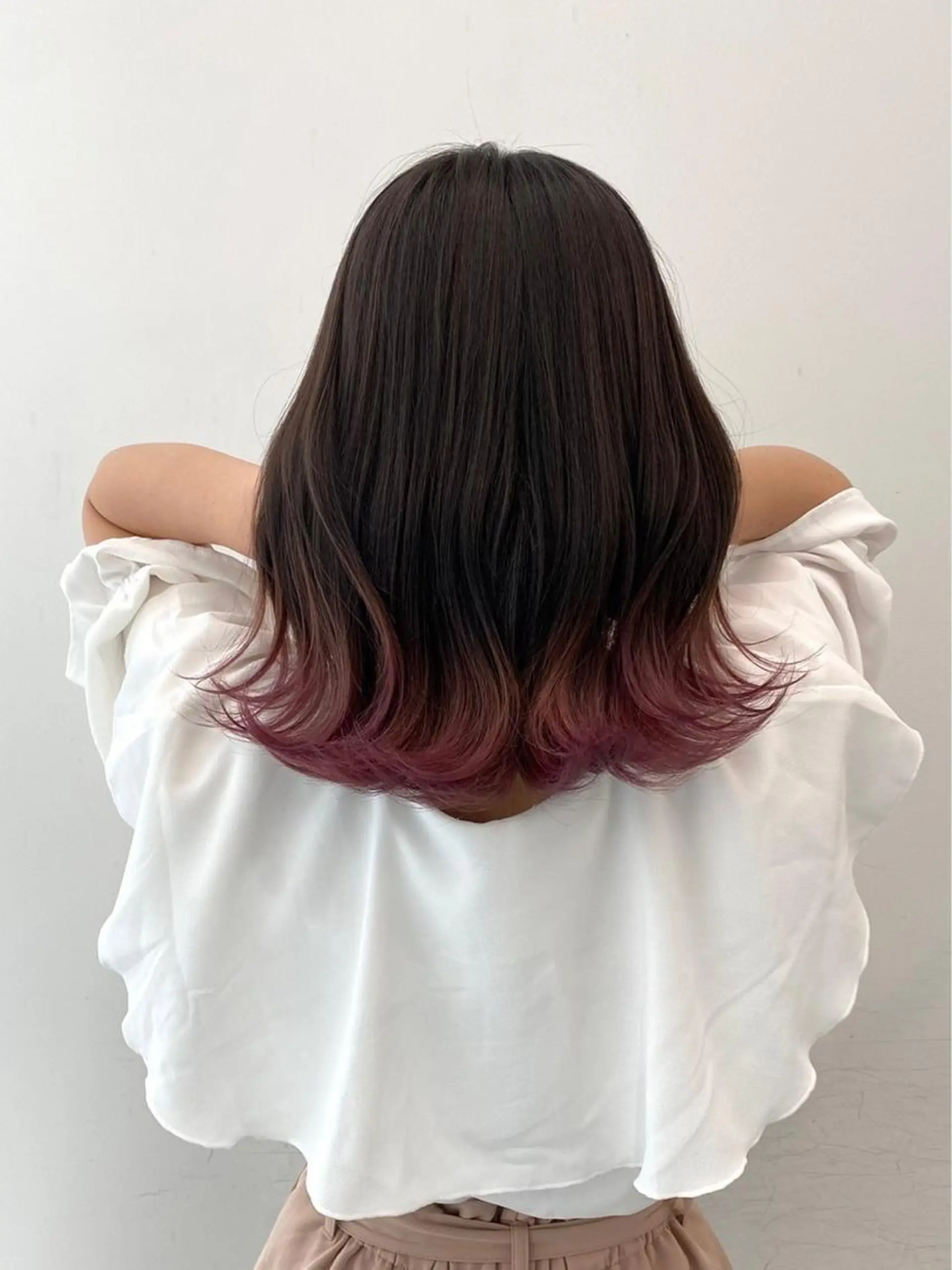 ミディアム カラー メンズスタイル 伊畑優希のヘアスタイル