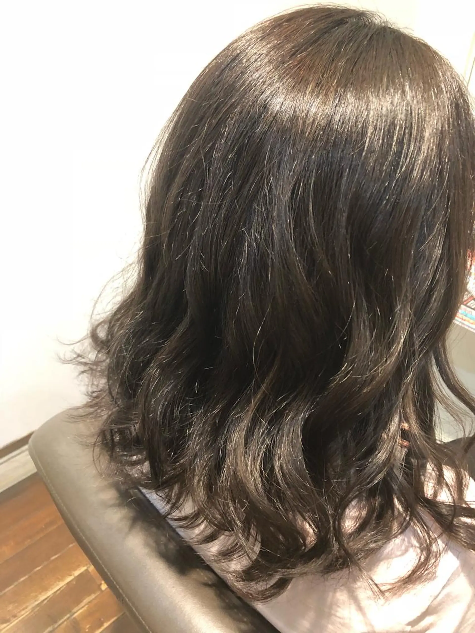 ミディアム カラー ヘアアレンジ 髪質改善✧︎カラー 💎AIM【アイム】のヘアスタイル