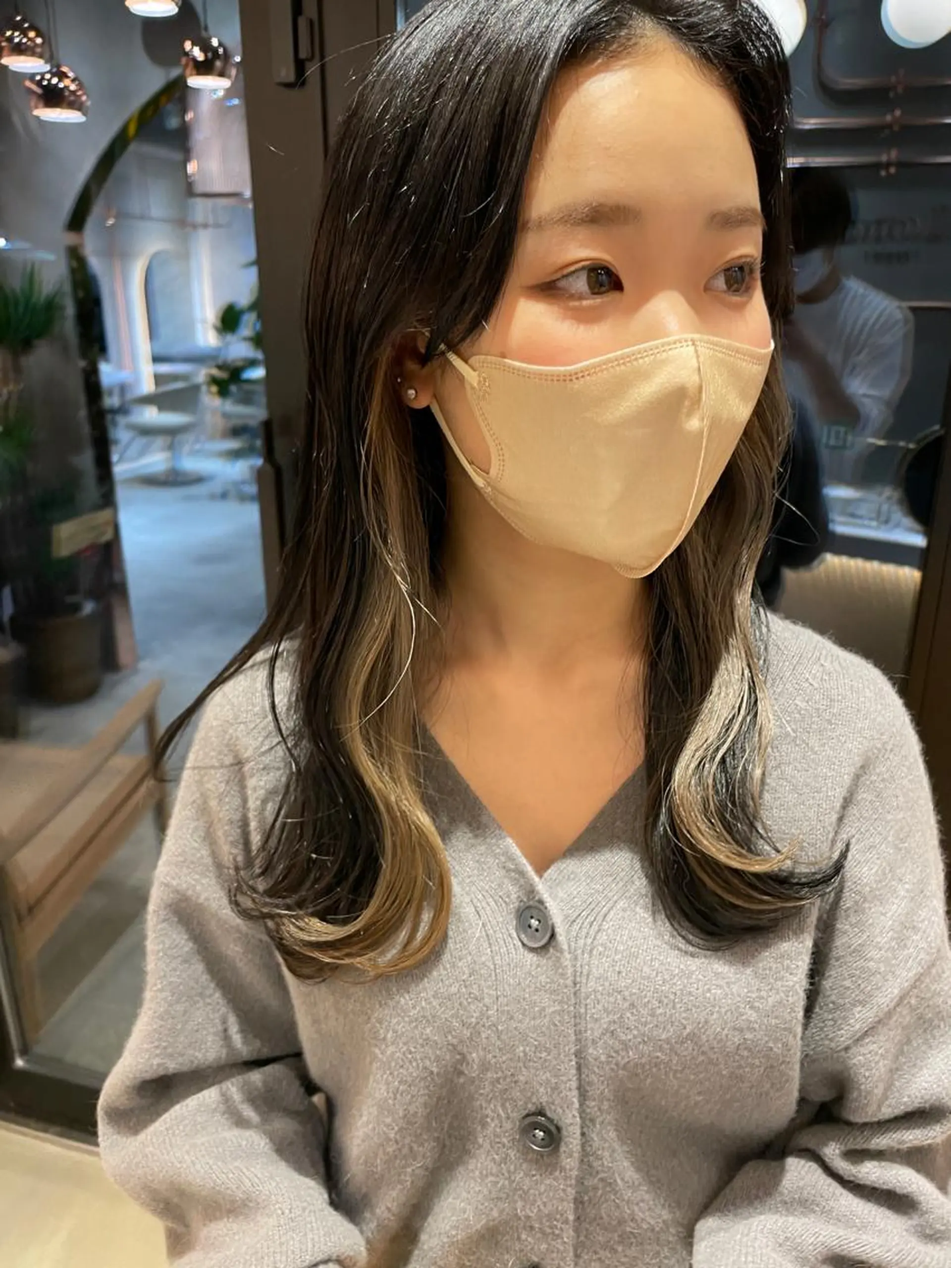 ロング カラー レイヤー/韓国ヘア 縮毛矯正🫧鈴木颯のヘアスタイル