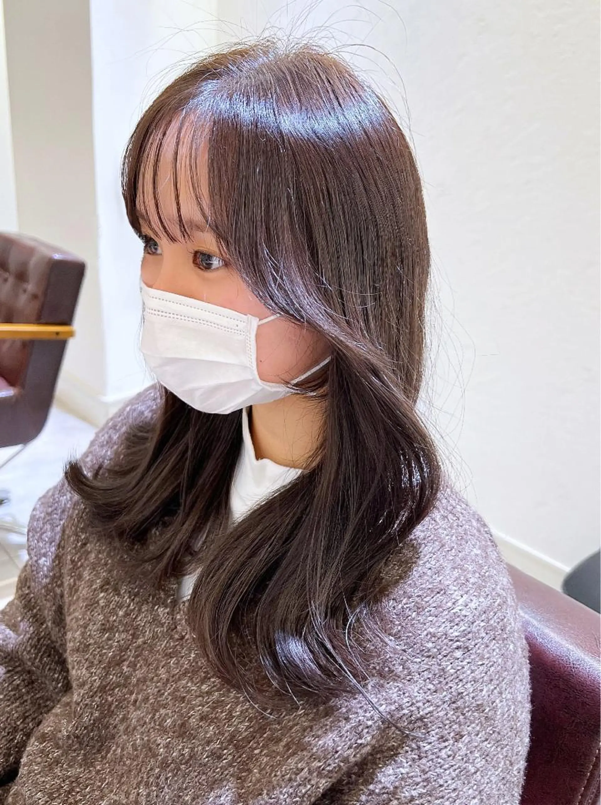 セミロング カラー 韓国ヘア×髪質改善 /yoshikaのヘアスタイル