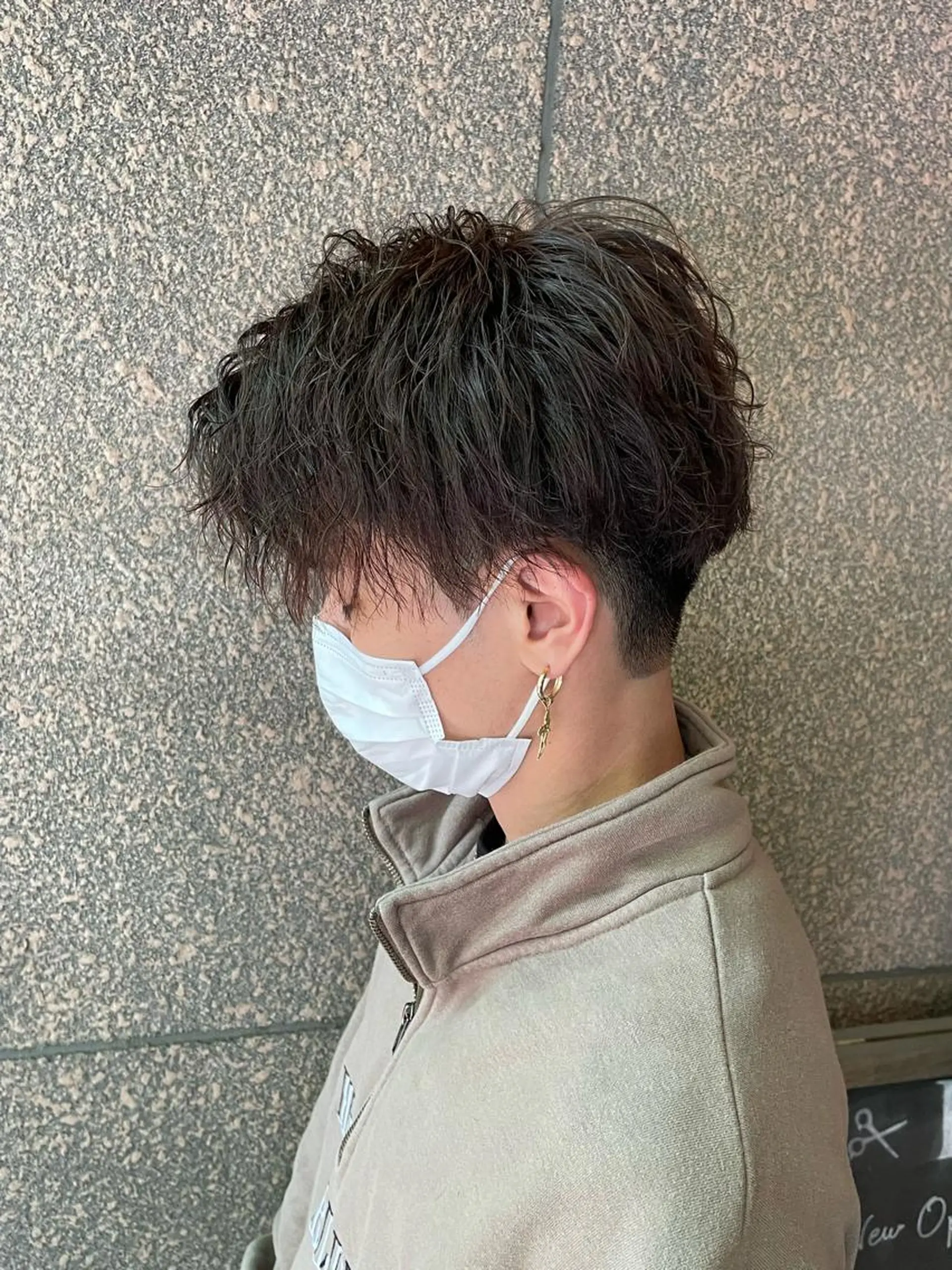 パーマ メンズ Le'a所属・渋谷/フェード/ 國分 翔のヘアスタイル