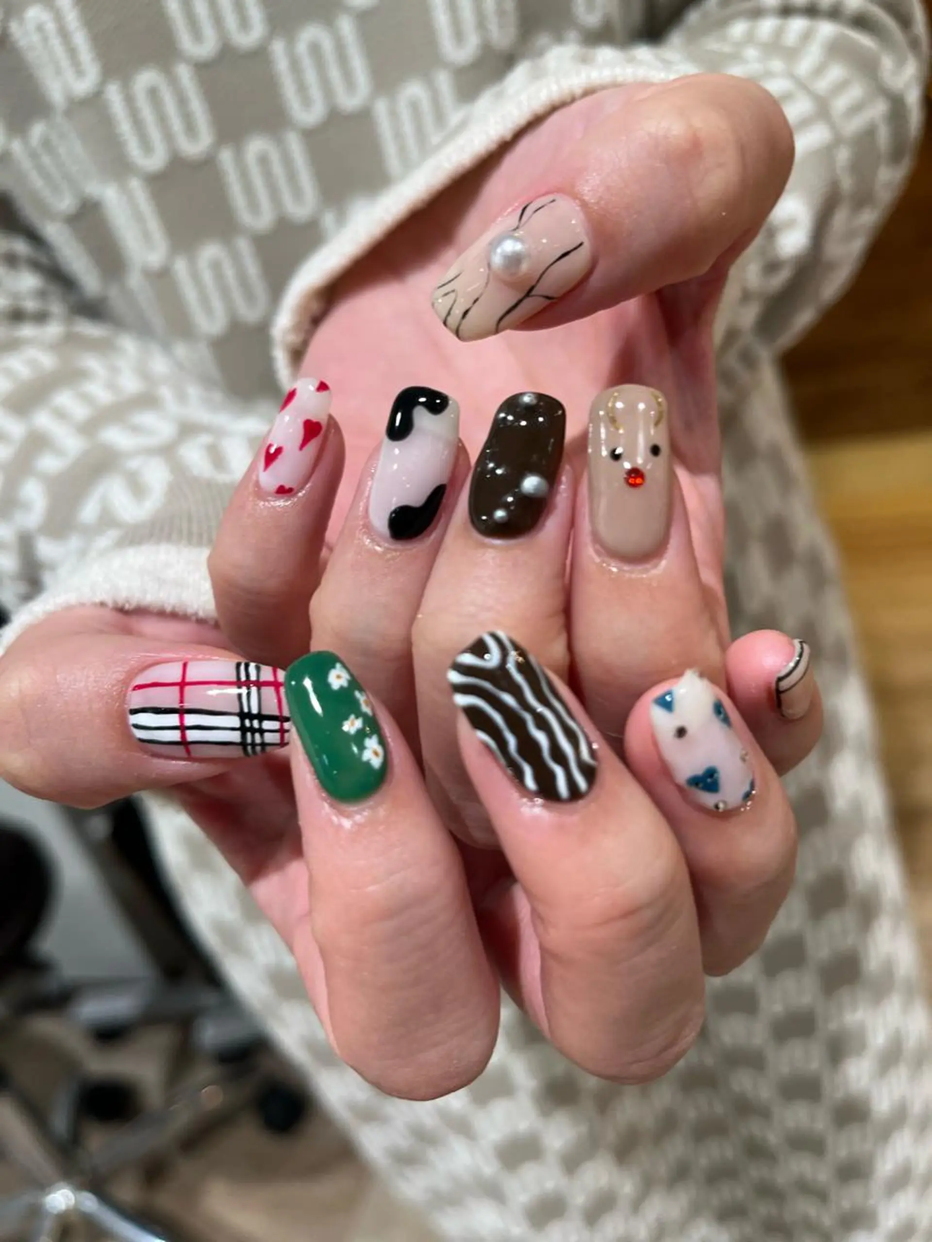 ネイル niconail 🧣ayu 📍烏山のネイルデザイン