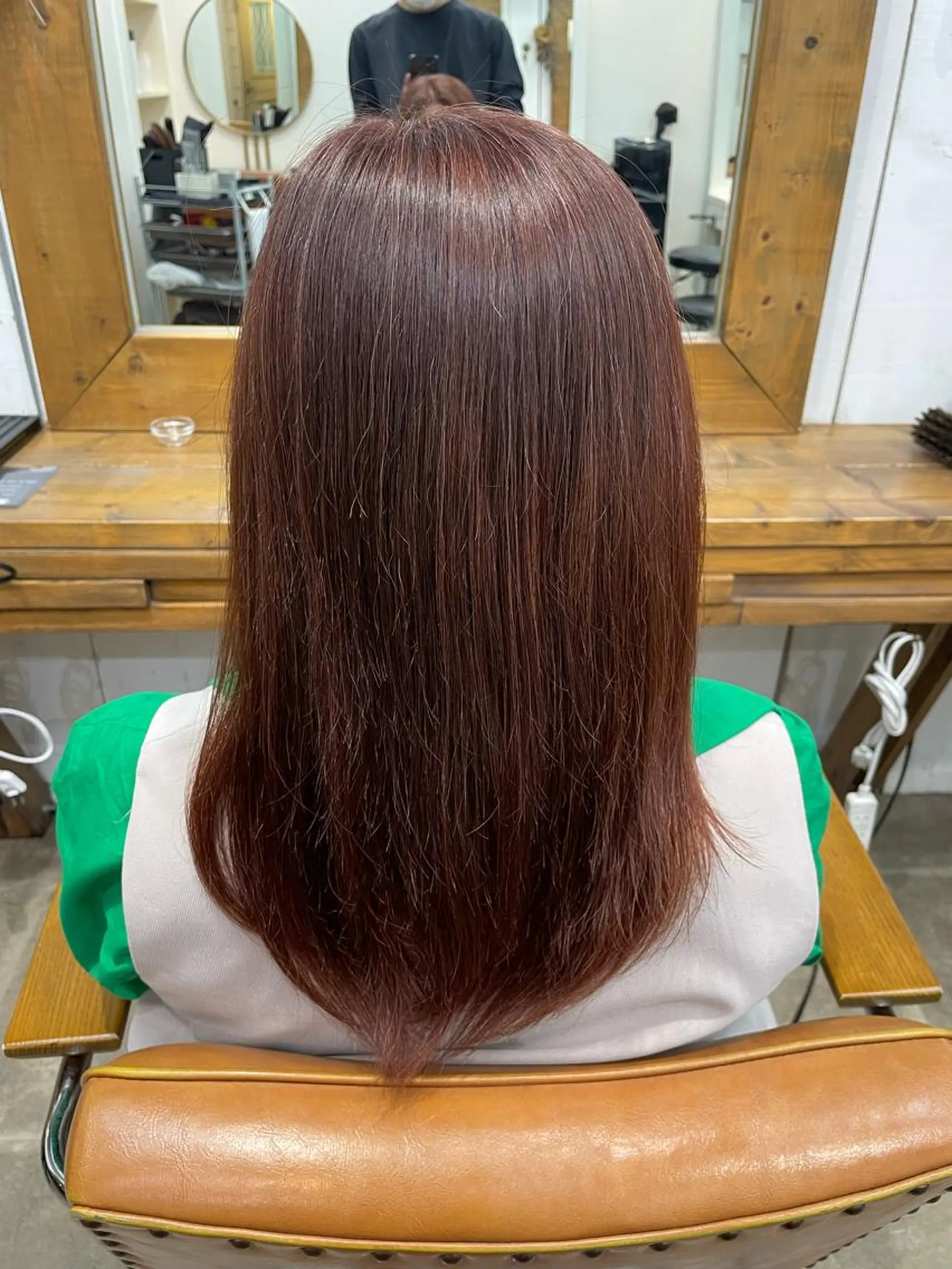 セミロング カラー 松田 恋のヘアスタイル