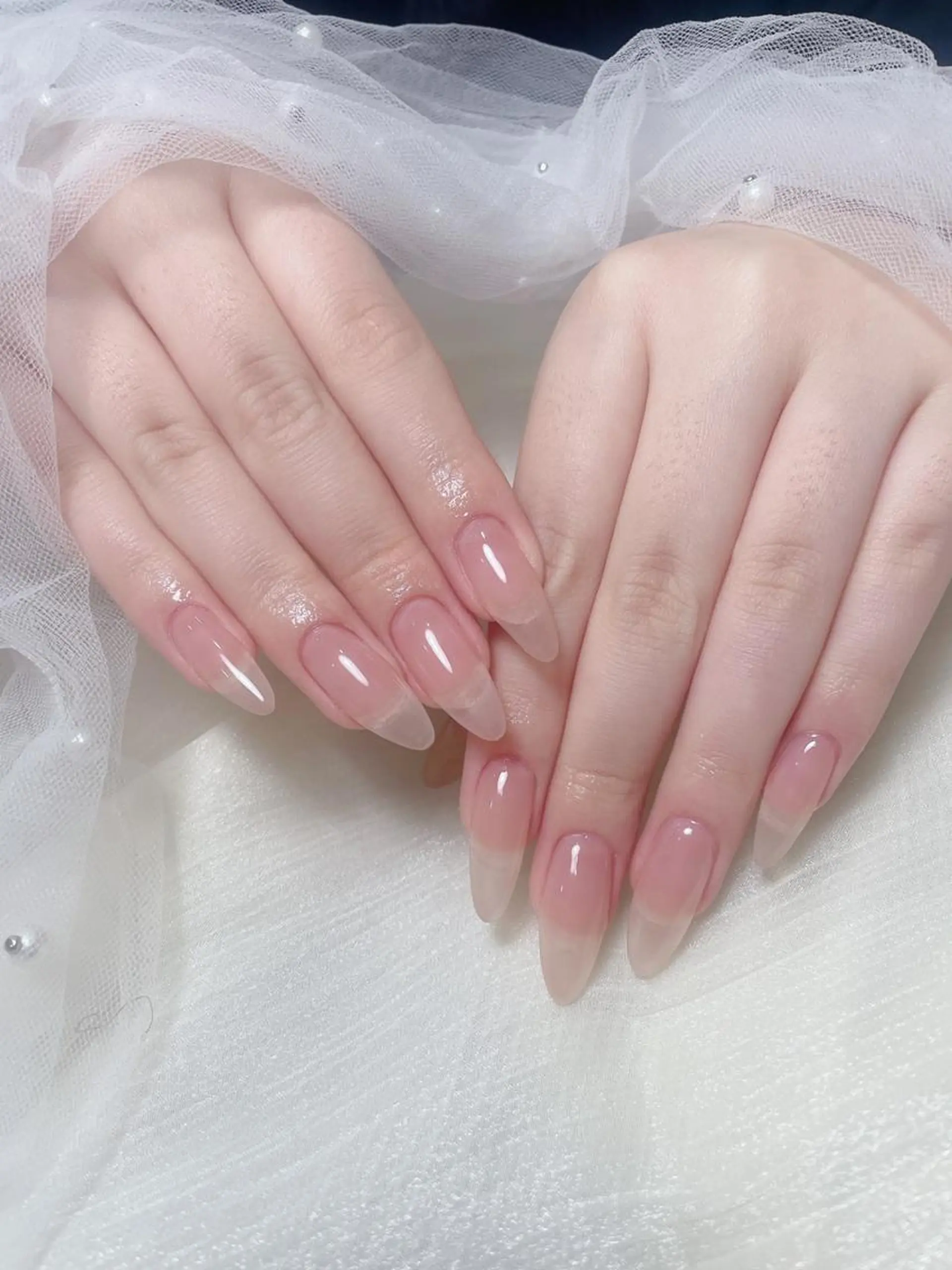 ネイル ハンドネイル ハンドケア 🎀長さだし船橋🎀 ネイルサロンのネイルデザイン