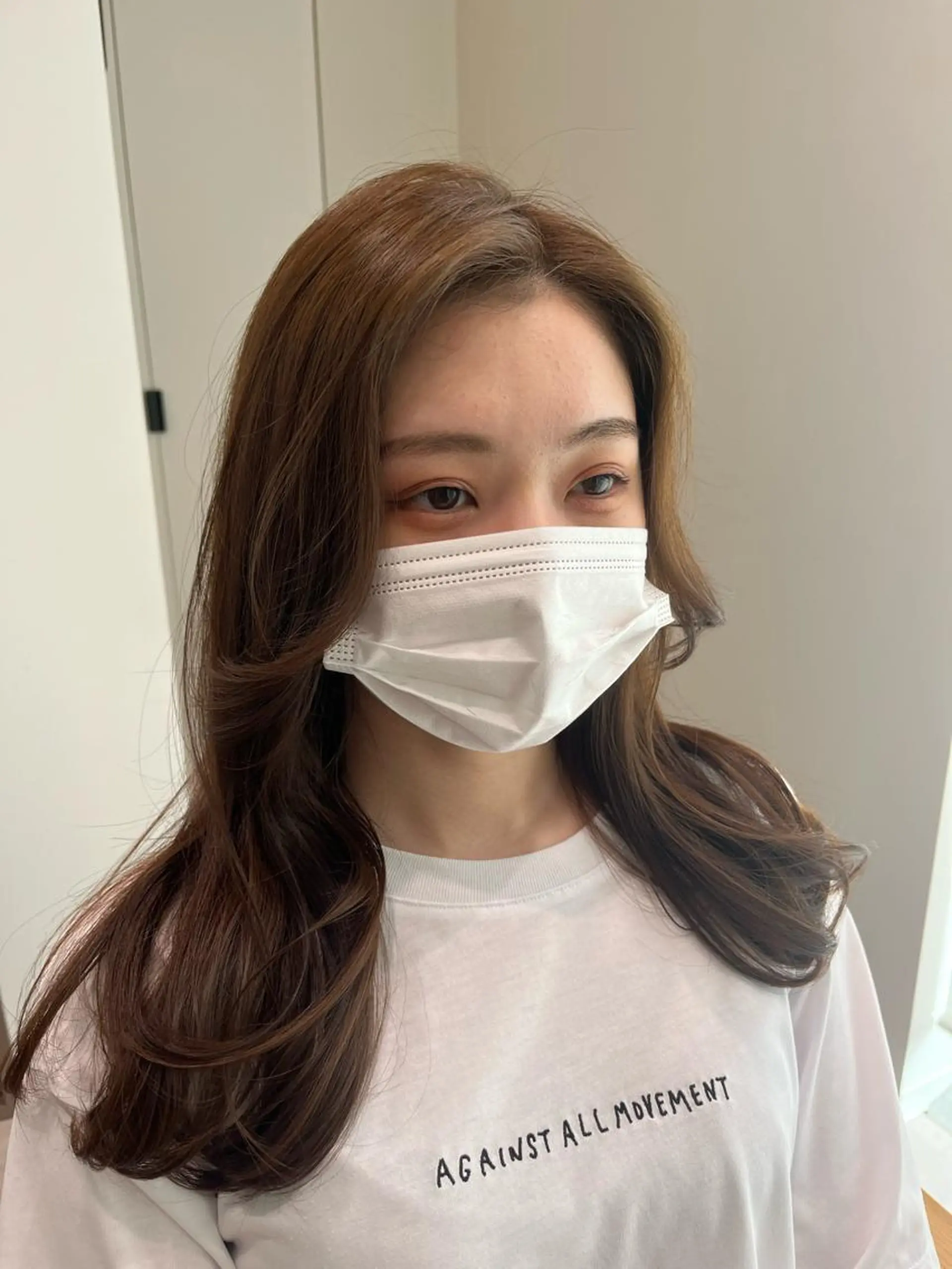 セミロング ショートボブ ボブ 髪質改善 韓国風ヘア シースルーバング トリートメント ヘアセット 👑👑👑👑工藤 敬👑👑👑👑のヘアスタイル