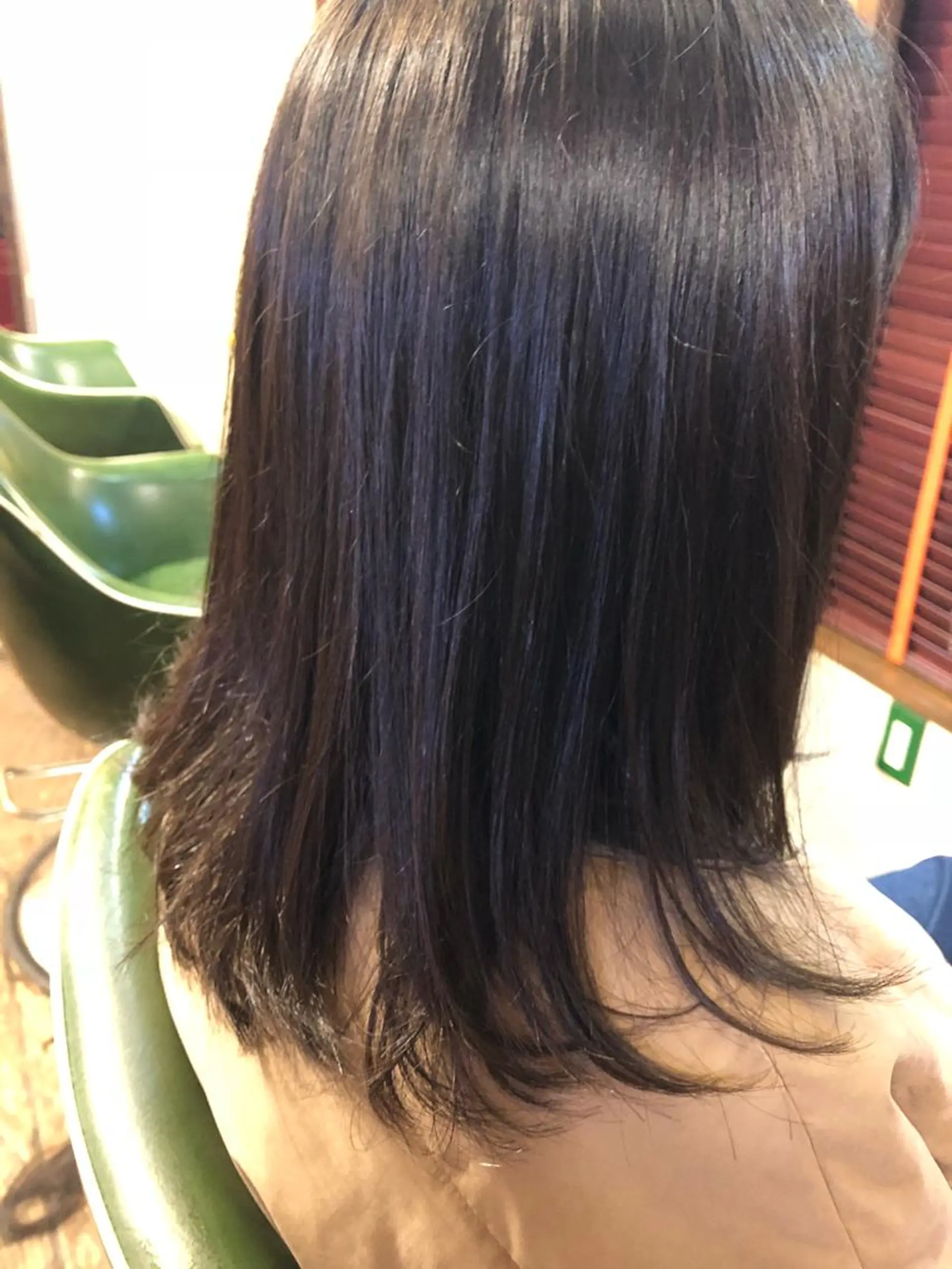 ロング キッズ ボブ レイヤーカット ローレイヤー 長谷川 薫のヘアスタイル