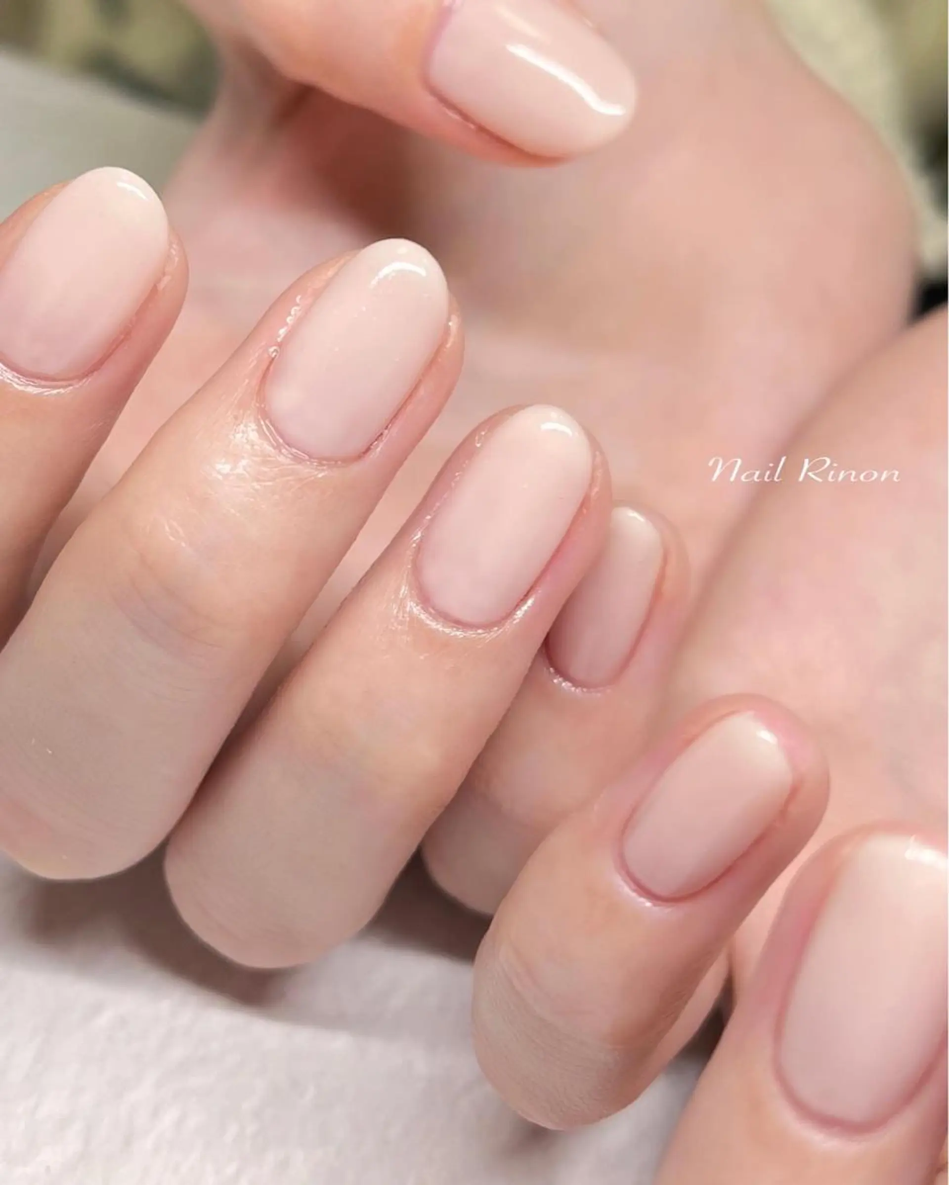 ネイル ワンカラーネイル Nail Rinonのネイルデザイン