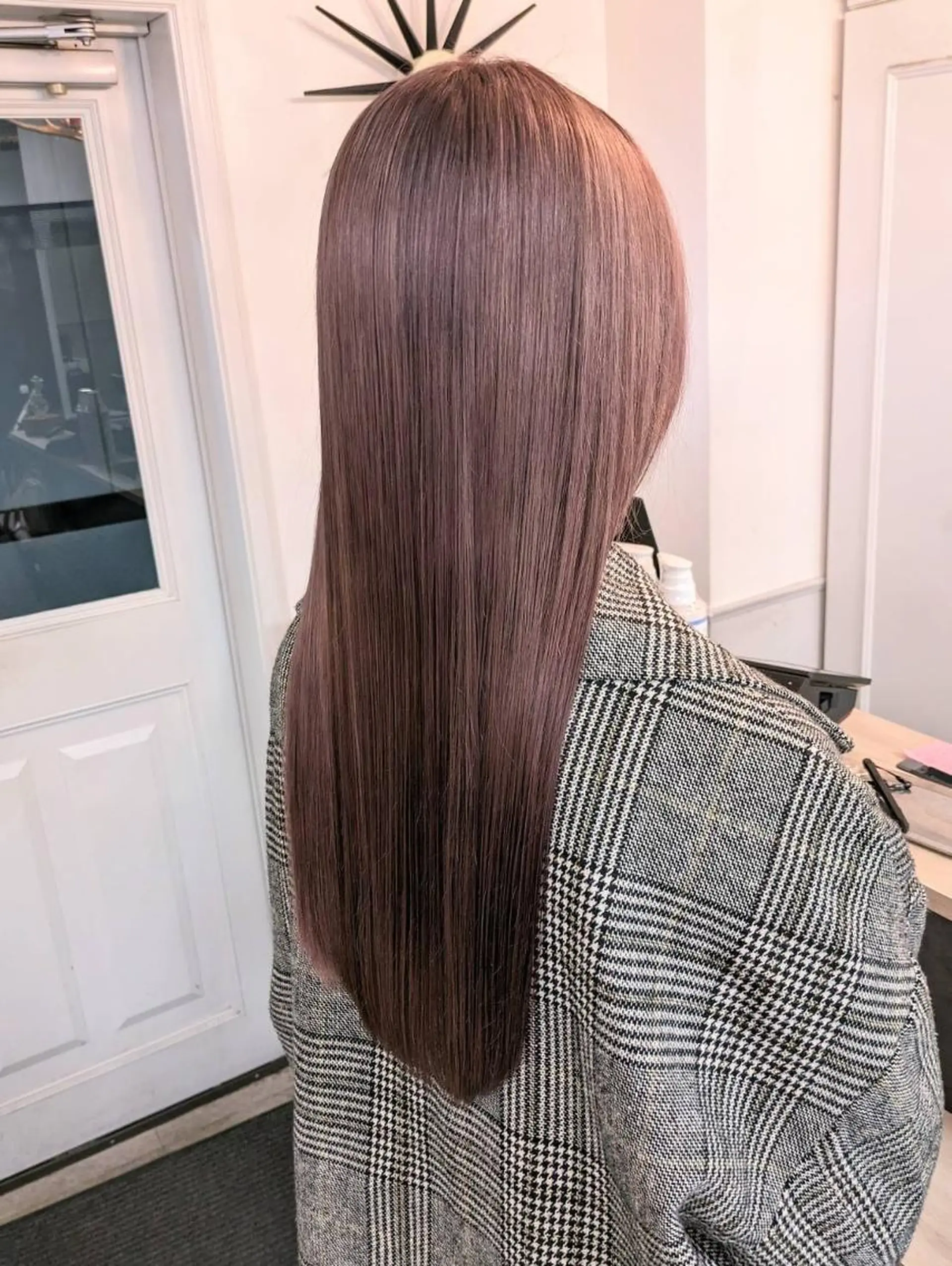 ロング ヘアカラー トリートメント ベージュ＊Spica 【ミルクティー】のヘアスタイル