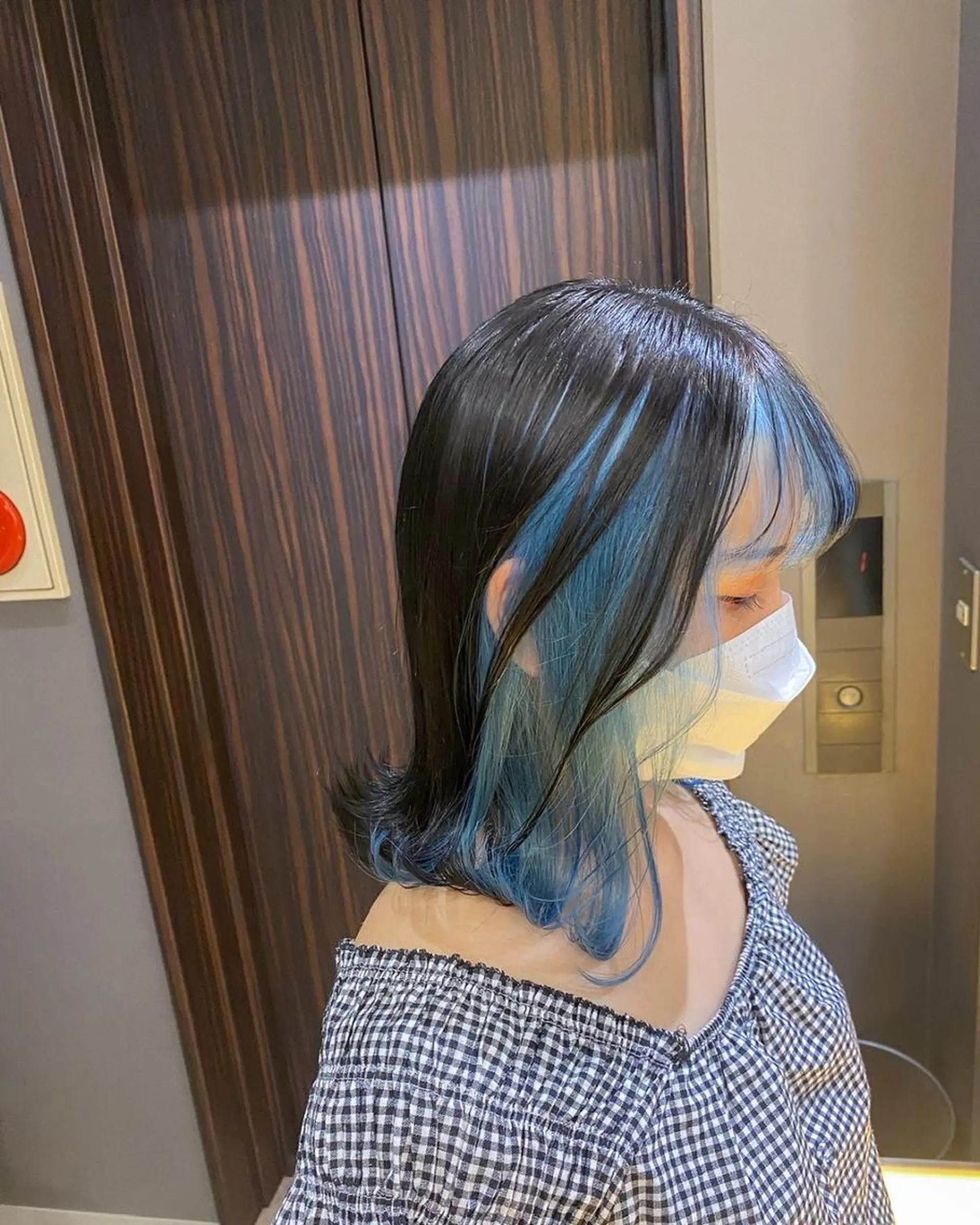 ミディアム カラー ヘアカラー トリートメント JILL by GiseL/天神のヘアスタイル