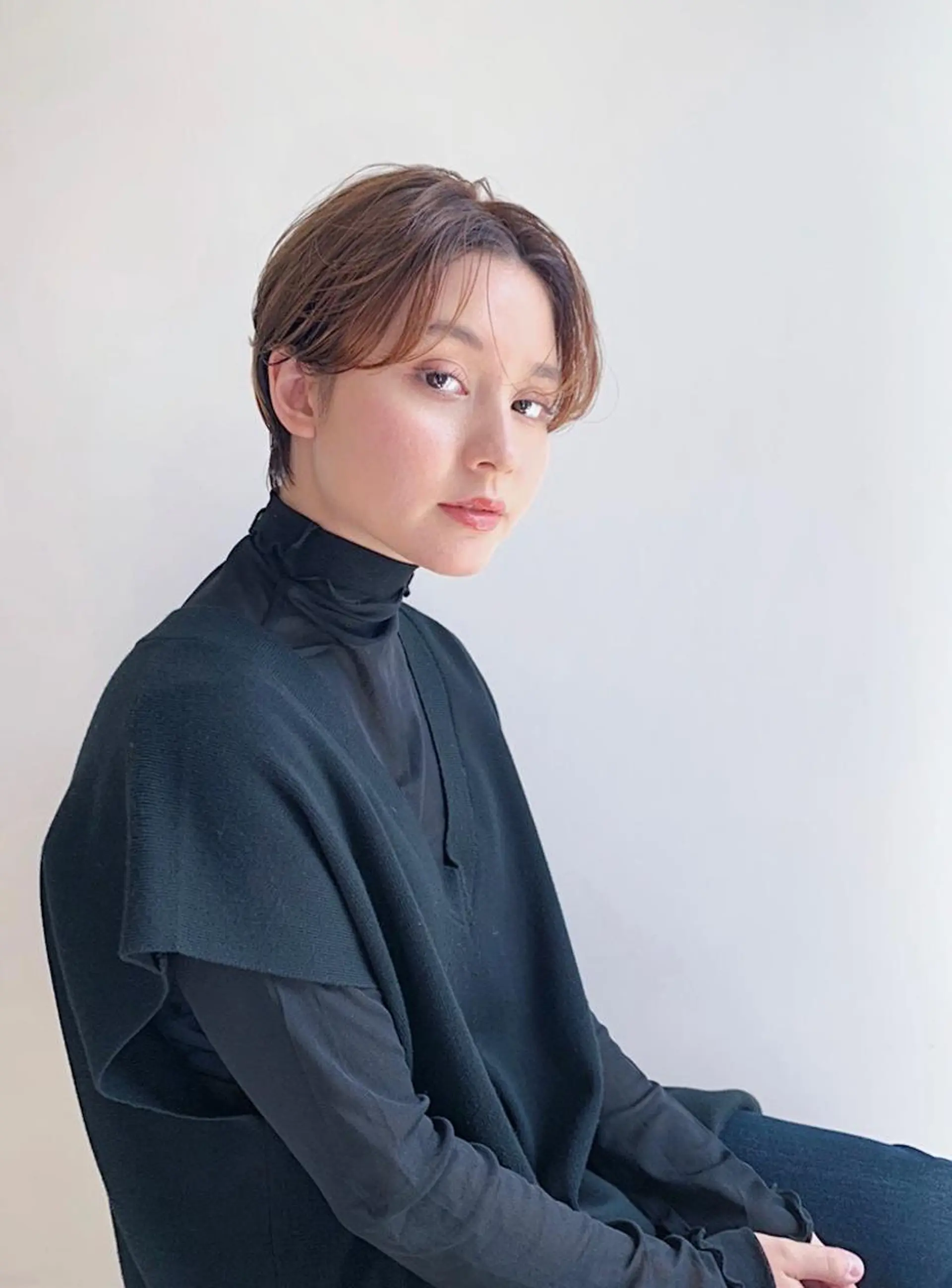 ショート カット ヘアカラー トリートメント ショート/ボブ特化 相良 真子のヘアスタイル