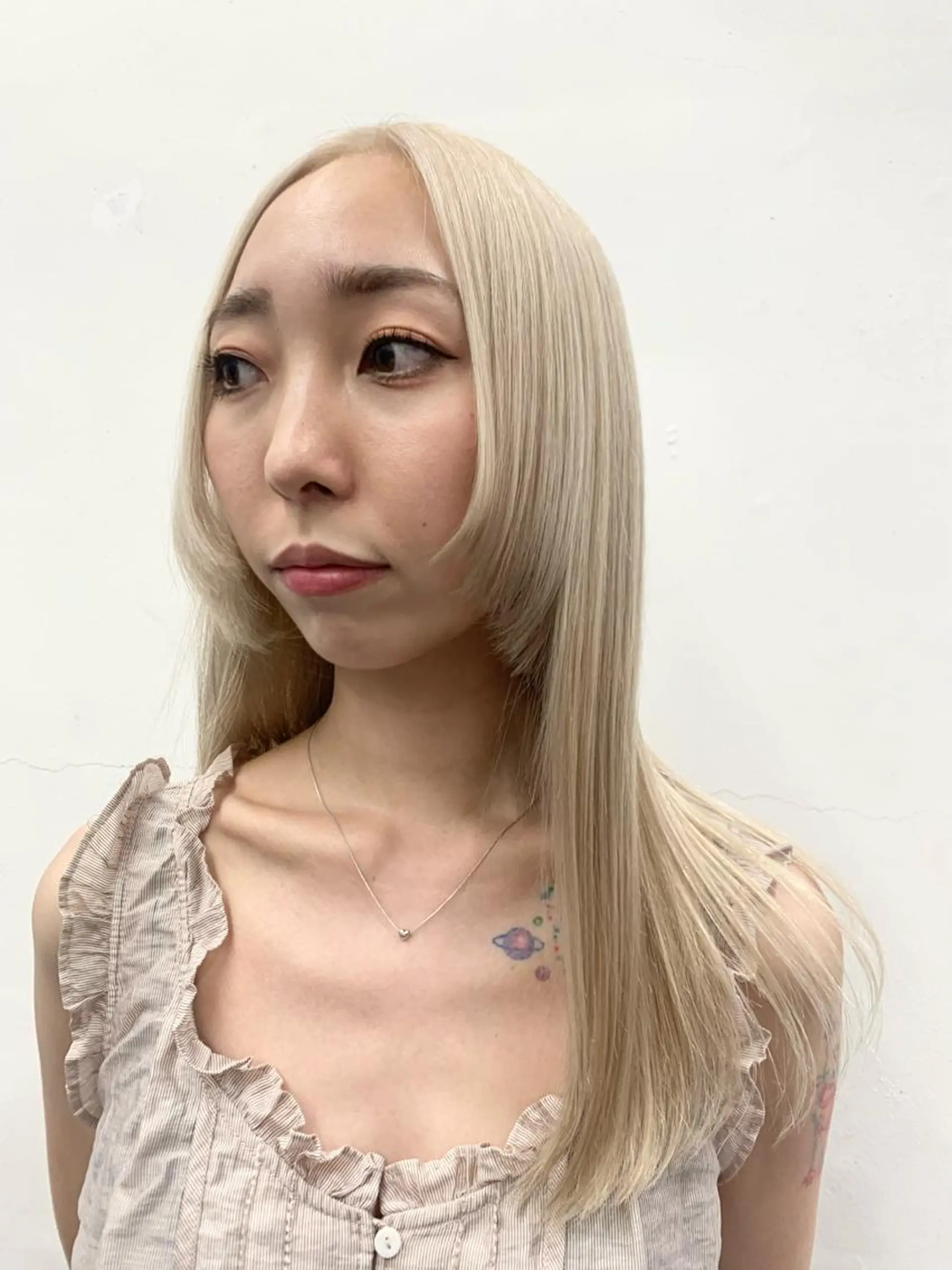 セミロング カラー ヘアアレンジ HARU//原宿🤍 リピート率NO.1のヘアスタイル